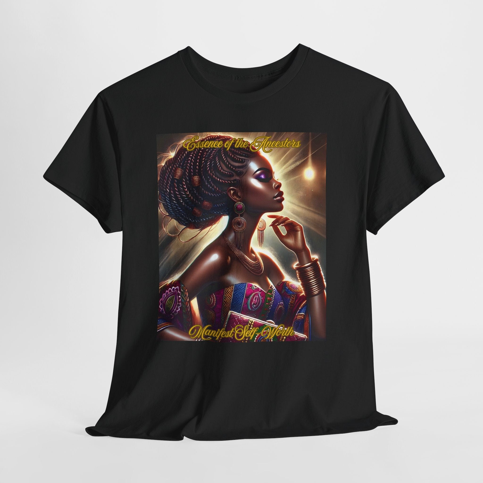 Essence of the Ancestors (Keep Dreaming) Unisex Tee - Wearable Afrocentric Art, Unique Gift, Casual Ware, Birthday Present, Celebration Apparel