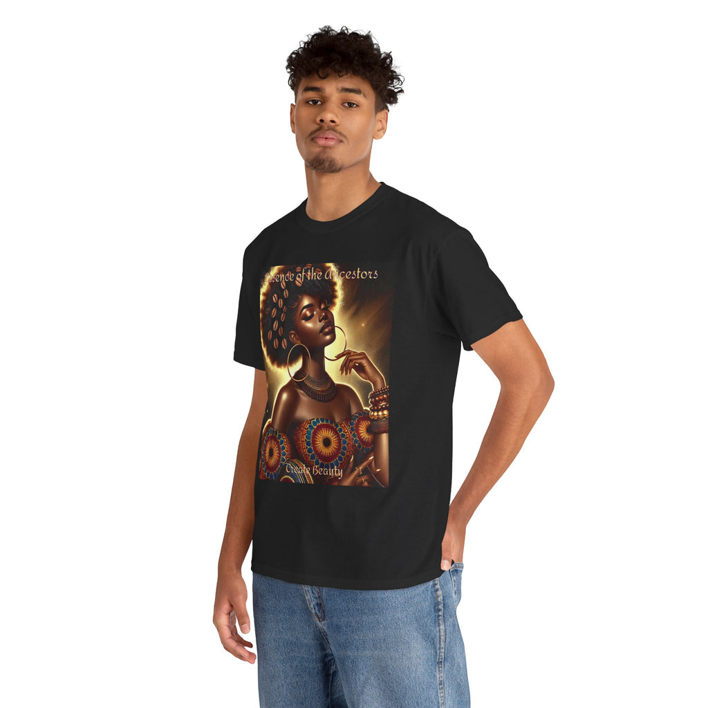 Essence of the Ancestors Unisex Tee - Wearable Afrocentric Art, Unique Gift, Casual Ware, Birthday Present, Celebration Apparel