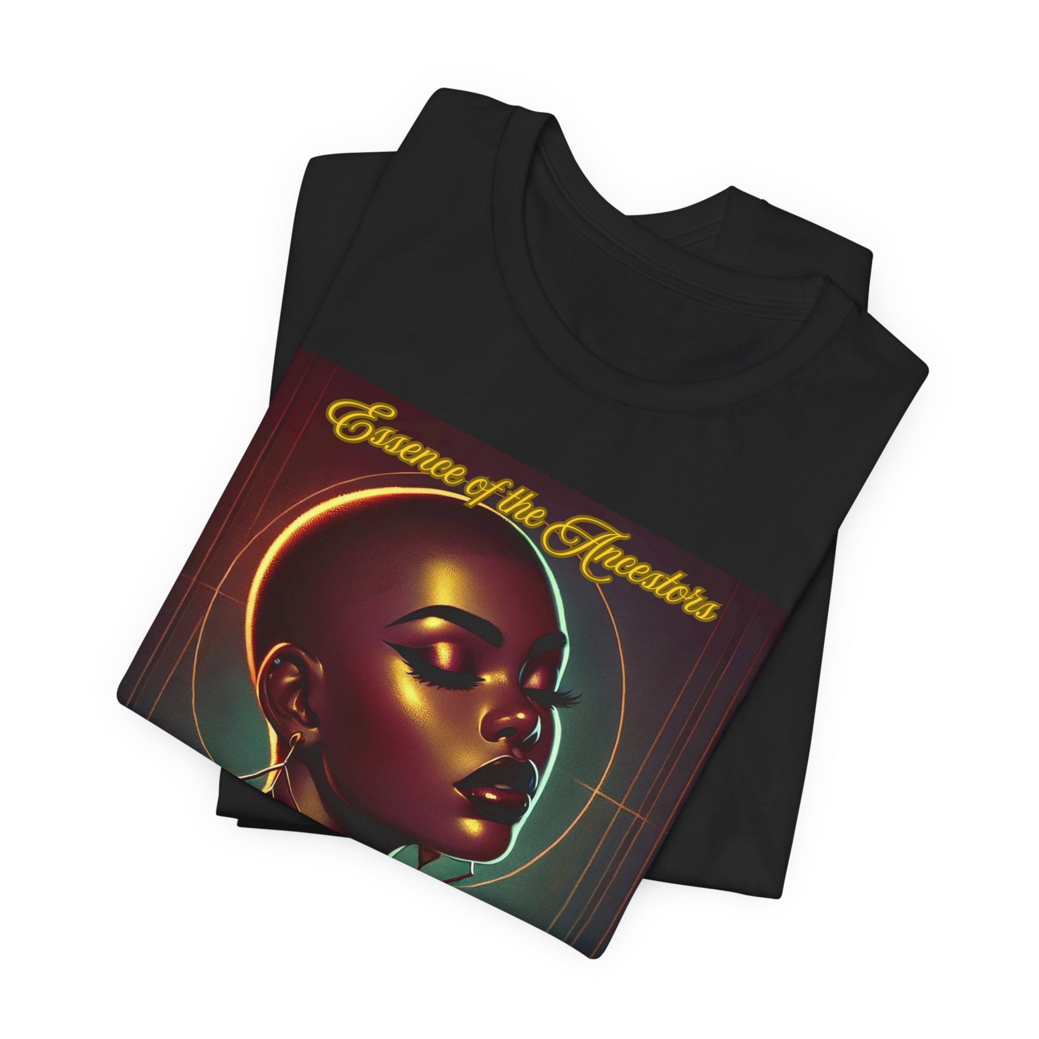Essence of the Ancestors (I Am Blessed) Unisex Tee with Inspirational Design, Unique Gift for Art Lovers, Everyday Wear, Fashion Statement, Perfect for Celebrations