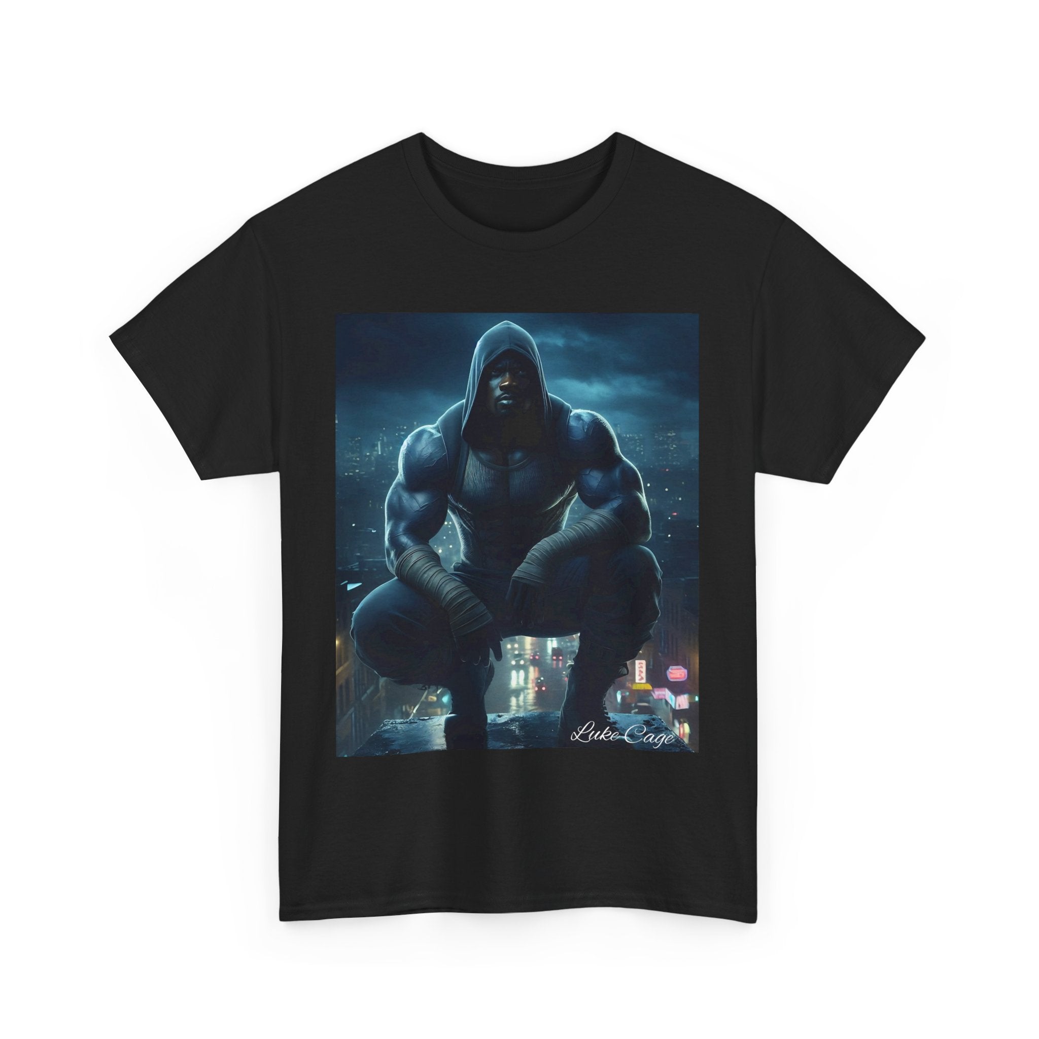 Luke Cage Unisex Tee - Wearable Super Hero Art, Unique Gift, Casual Ware, Birthday Present, Comic Book Apparel