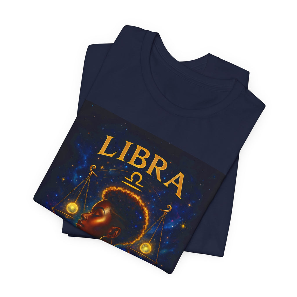 Essence Libra Zodiac T-Shirt - Astrology Short Sleeve Tee, Gift for Astrology Lovers, Horoscope Apparel, Stylish Libra Shirt, Libra Birthday Gift