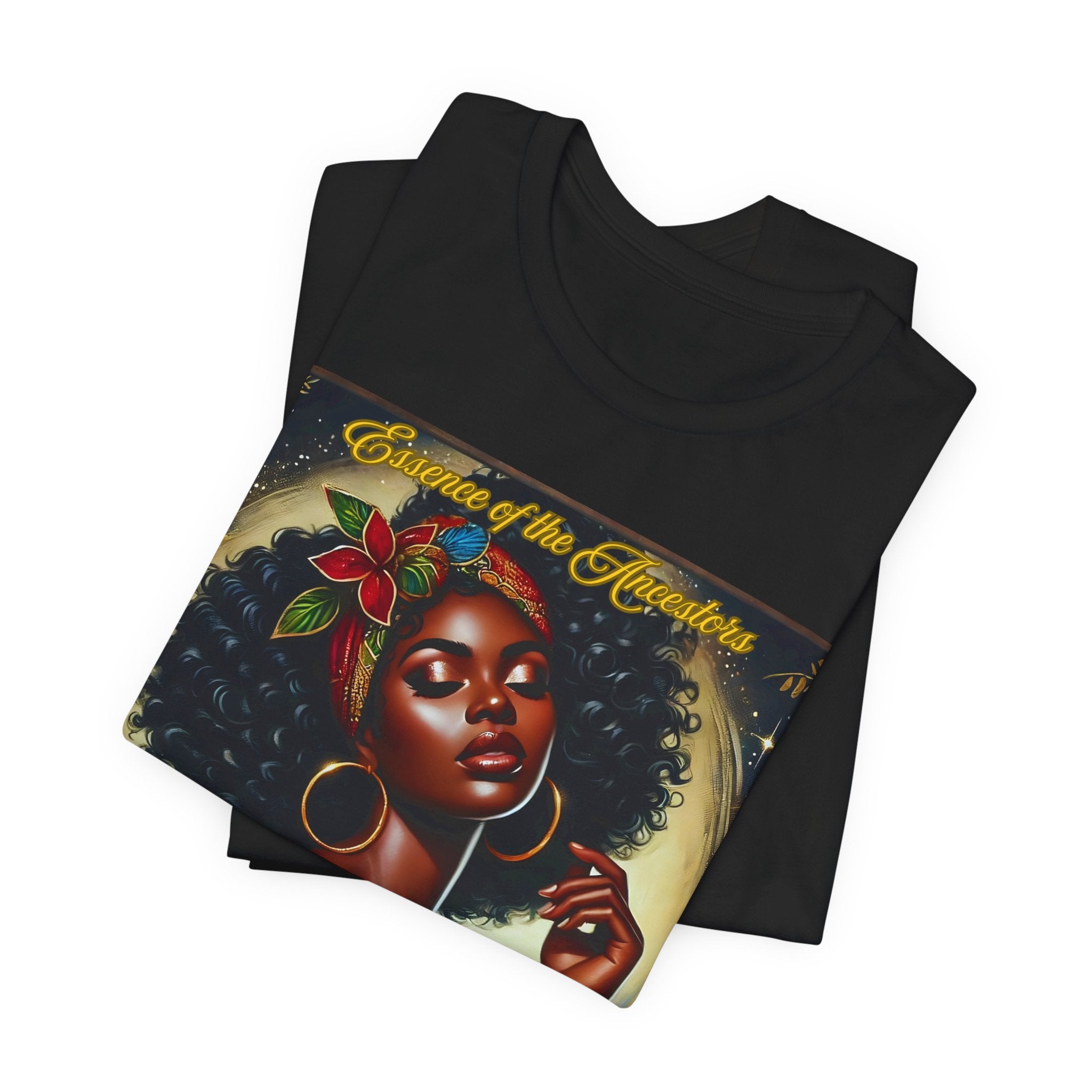 Essence of the Ancestors (I Rise Bold), Afrocentric Shirt, Gift for Her, Celebration of Heritage, Black History Month, Casual Wear