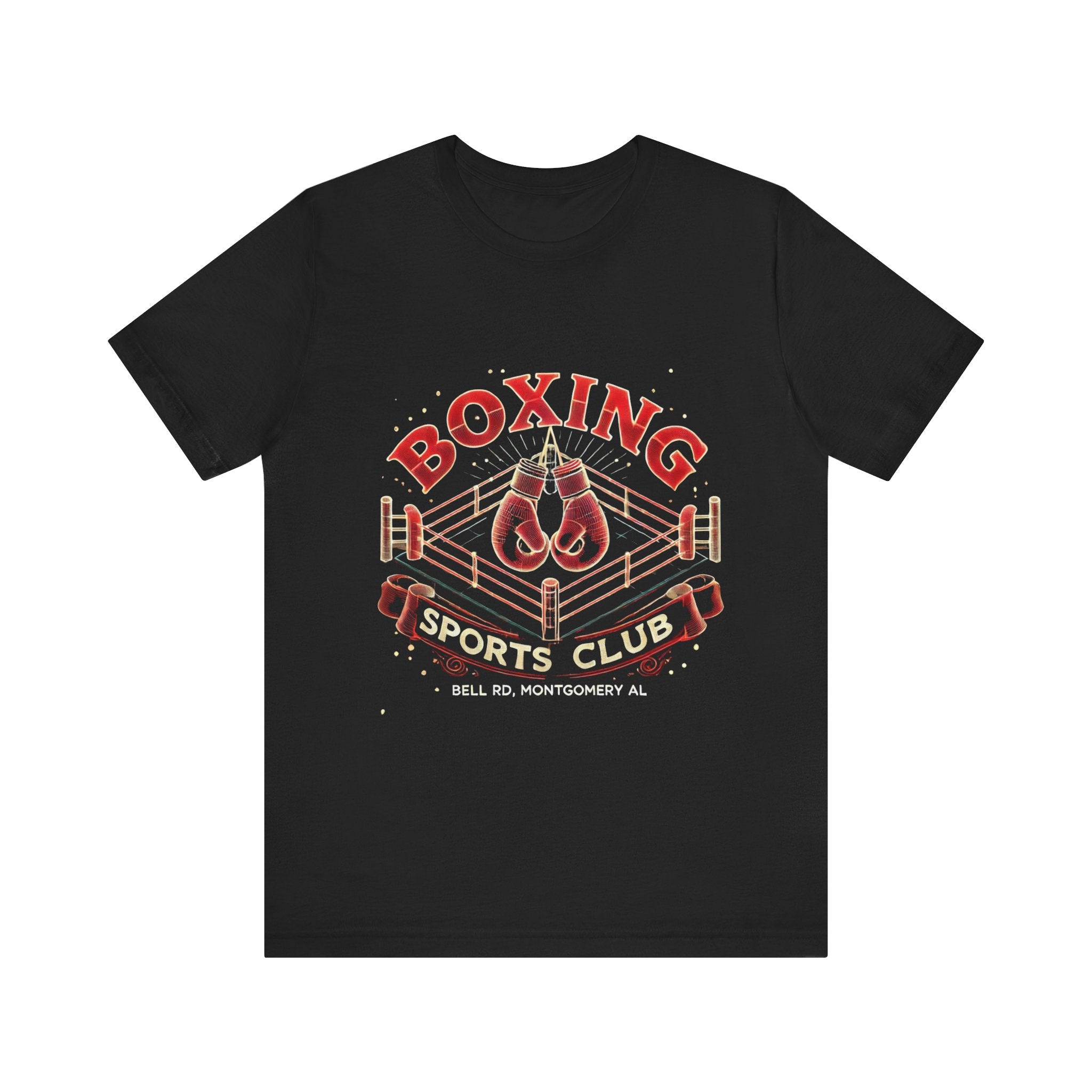 Essence Boxing Sports Club Tee - Unisex Jersey Short Sleeve, Perfect for Sports Fans, Boxing Lovers, Event Apparel, Gym Wear, Gift for Athletes