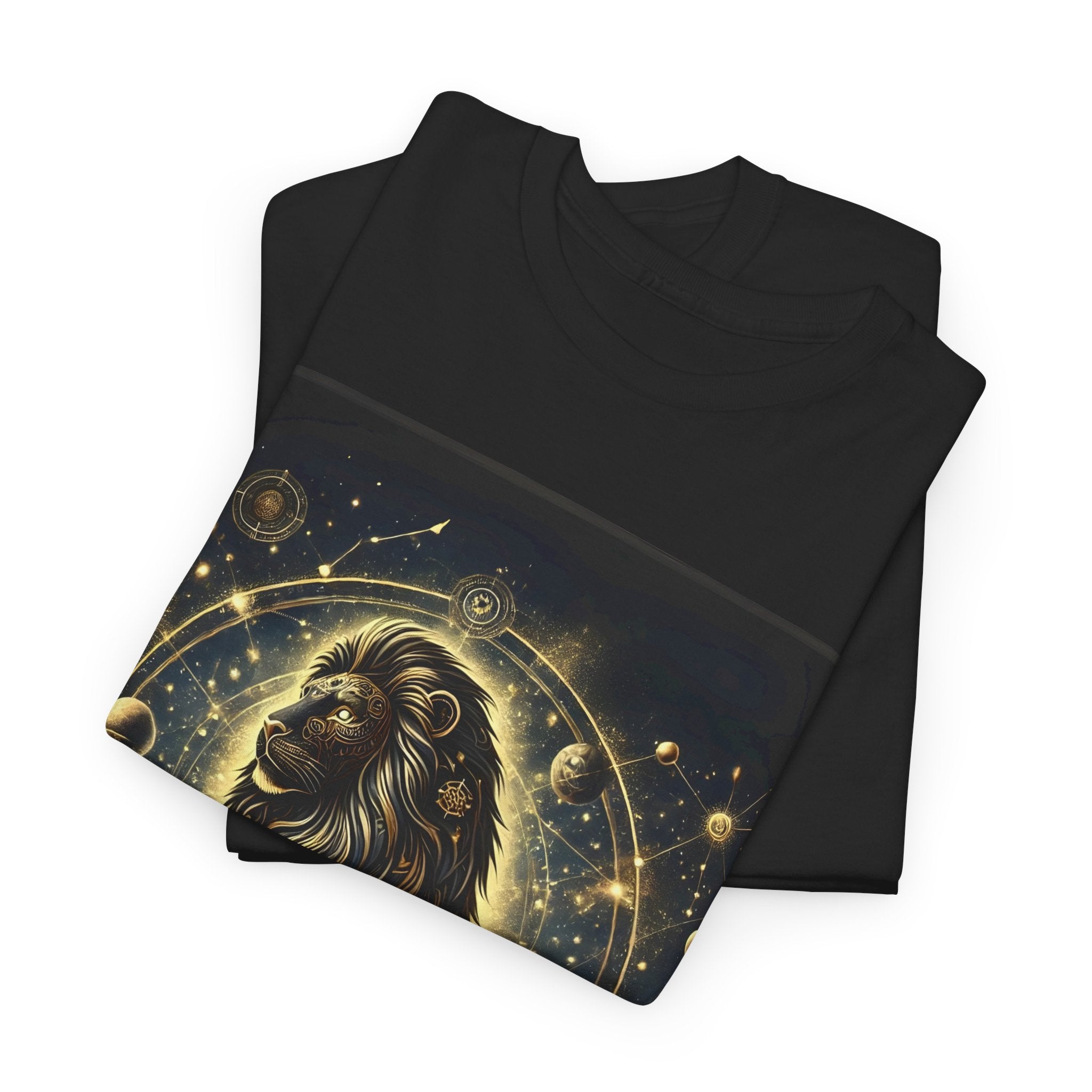 Leo Zodiac Unisex Tee - Wearable Art, Unique Gift, Casual Ware, Birthday Present, Zodiac Apparel