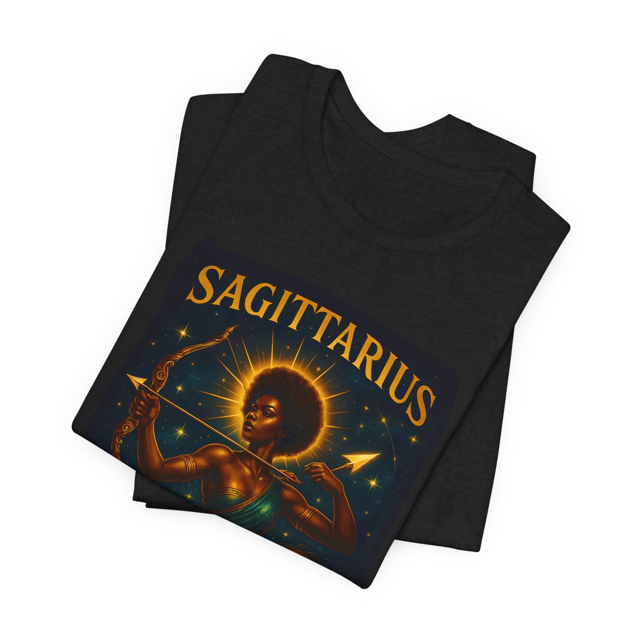 Essence Sagittarius Zodiac Unisex Tee, Astrology Shirt, Horoscope Gift, Birthday Present, Celestial Astrology Fashion