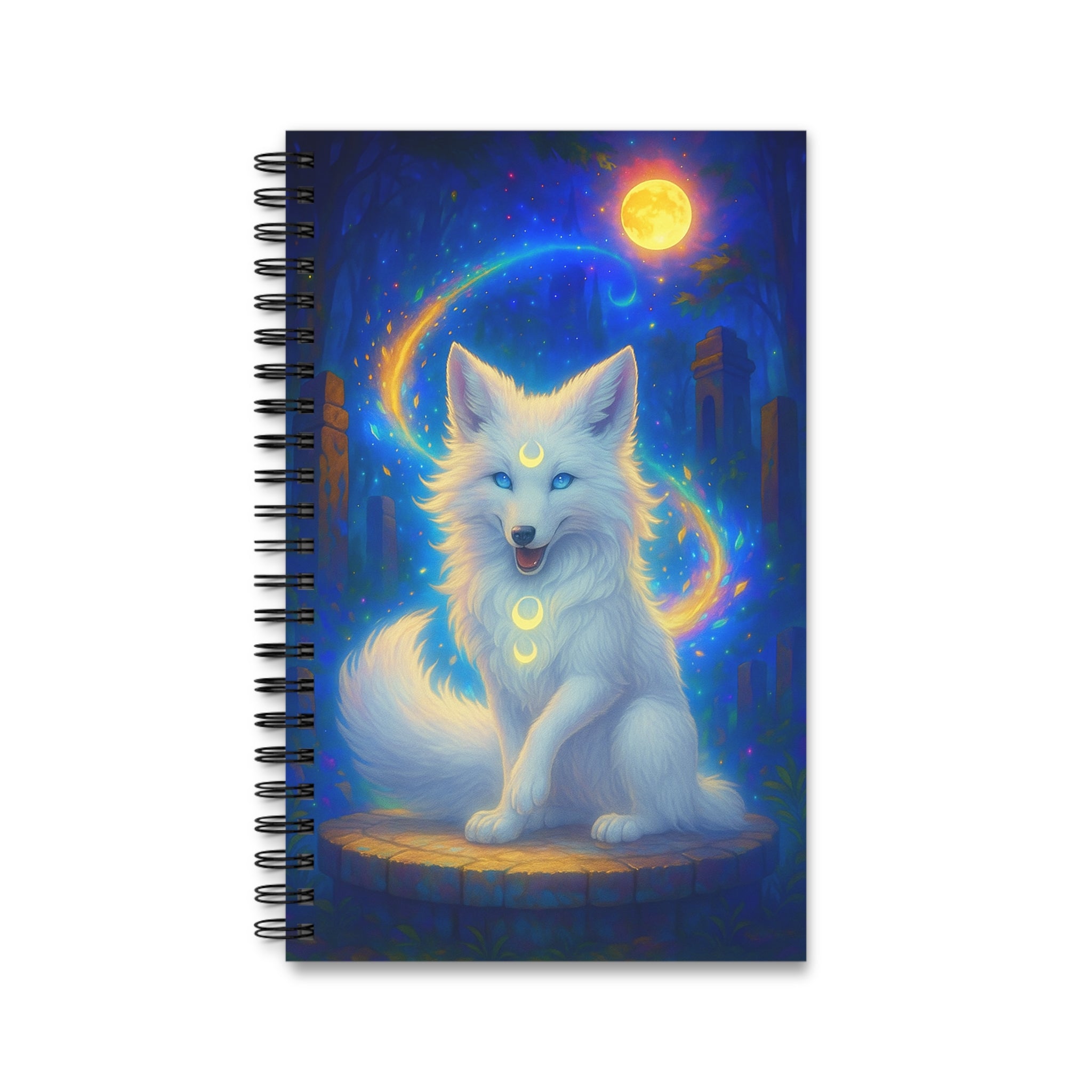 Essence of the Ancestors Mystical Animal Themed Spiral Journal