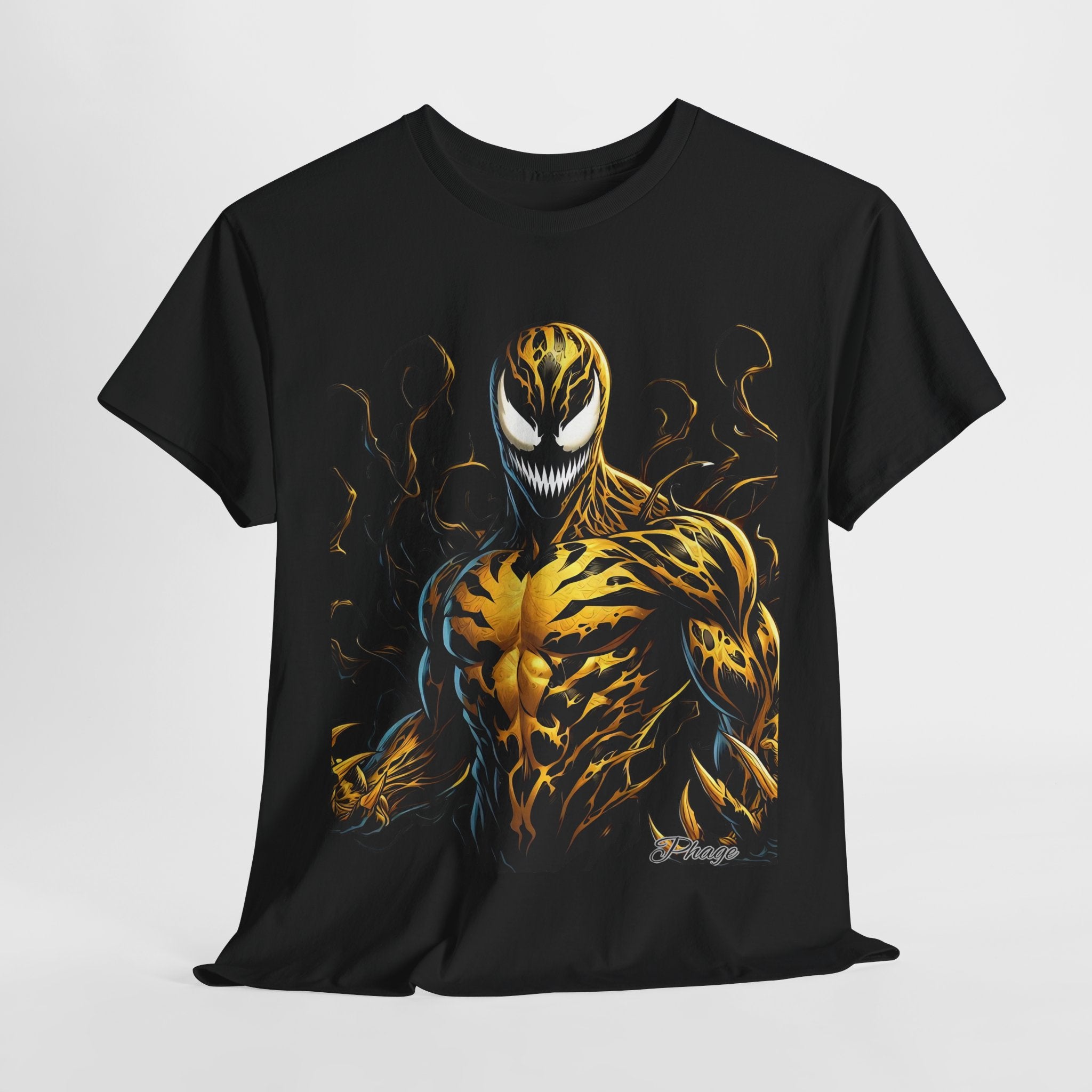 Phage (2) Unisex Tee - Wearable Super Hero Art, Unique Gift, Casual Ware, Birthday Present, Comic Book Apparel