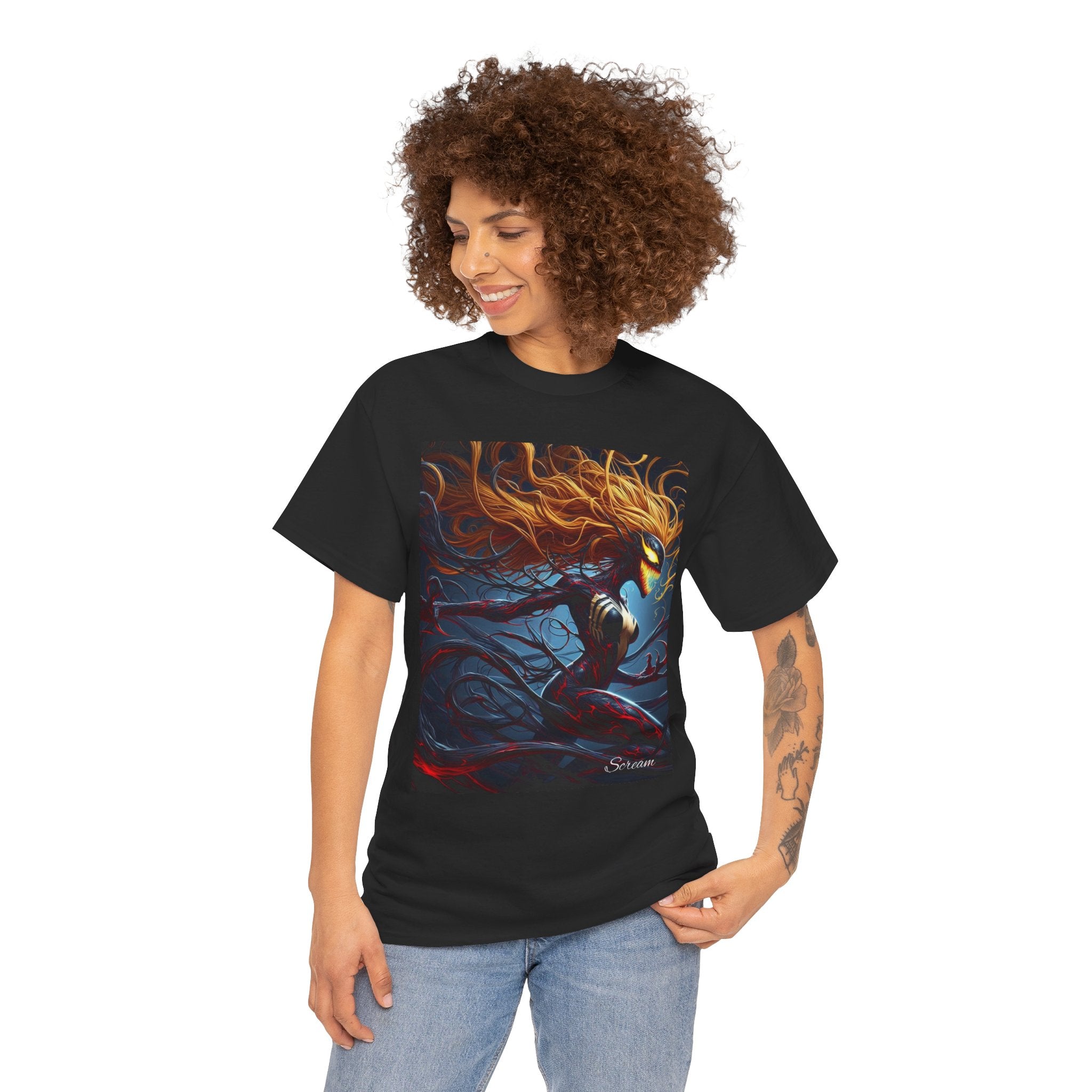 Scream (3) Unisex Tee - Wearable Super Hero Art, Unique Gift, Casual Ware, Birthday Present, Comic Book Apparel