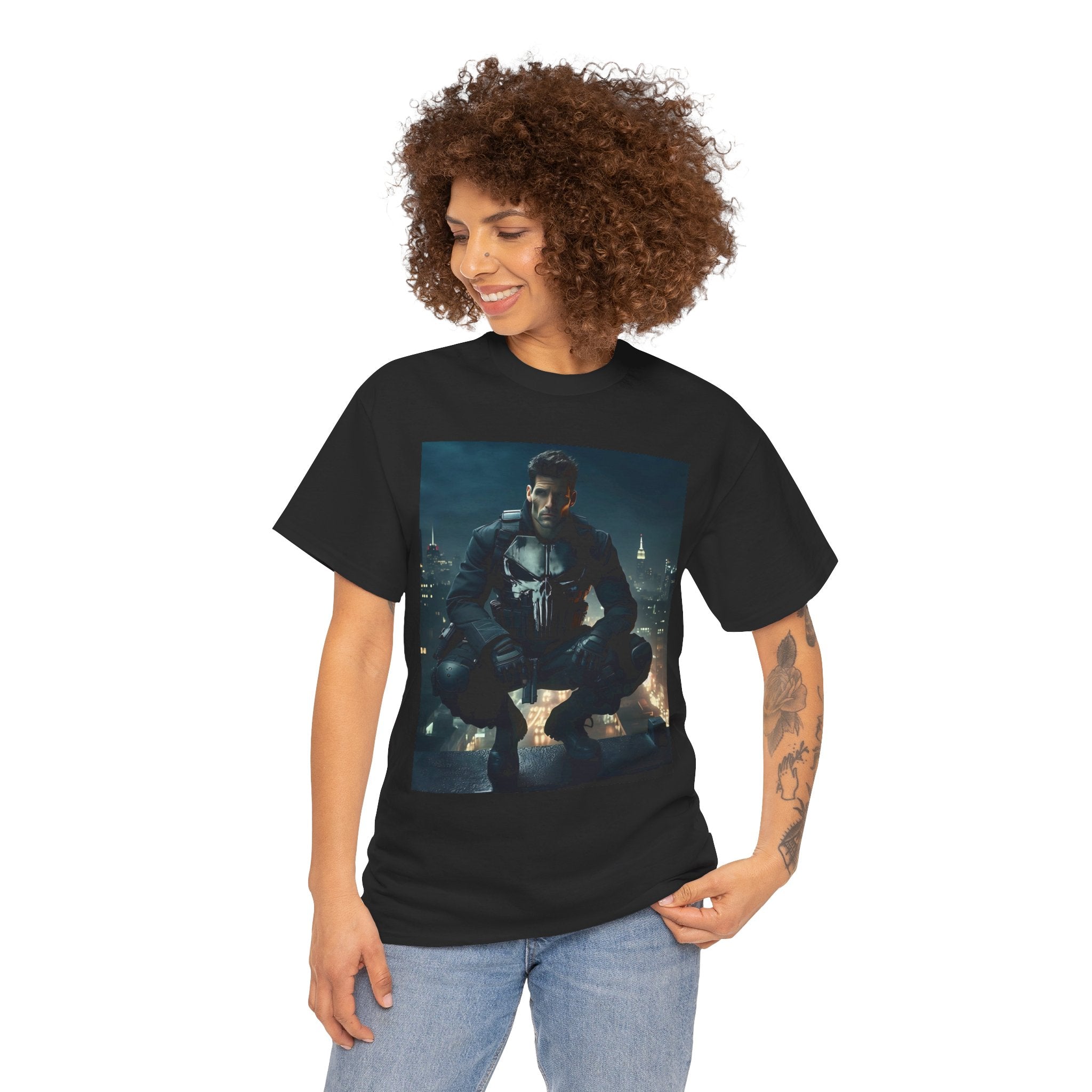 Punisher Unisex Tee - Wearable Super Hero Art, Unique Gift, Casual Ware, Birthday Present, Comic Book Apparel