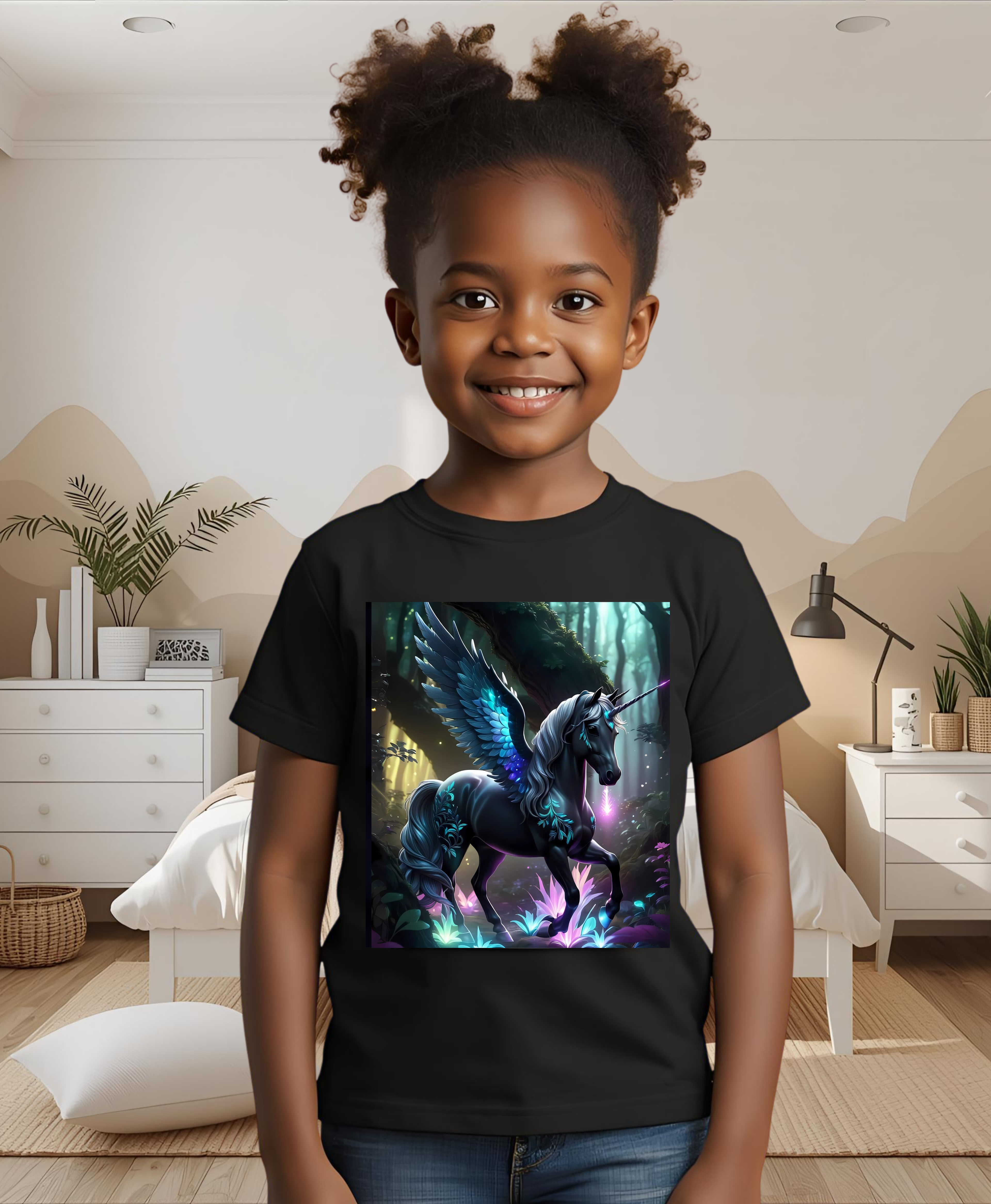 Essence Magical Unicorn Toddler Tee, Toddler Unicorn Shirt, Kids Fantasy T-Shirt, Birthday Gift for Kids, Cute Unicorn Clothing, Children’s Playwear