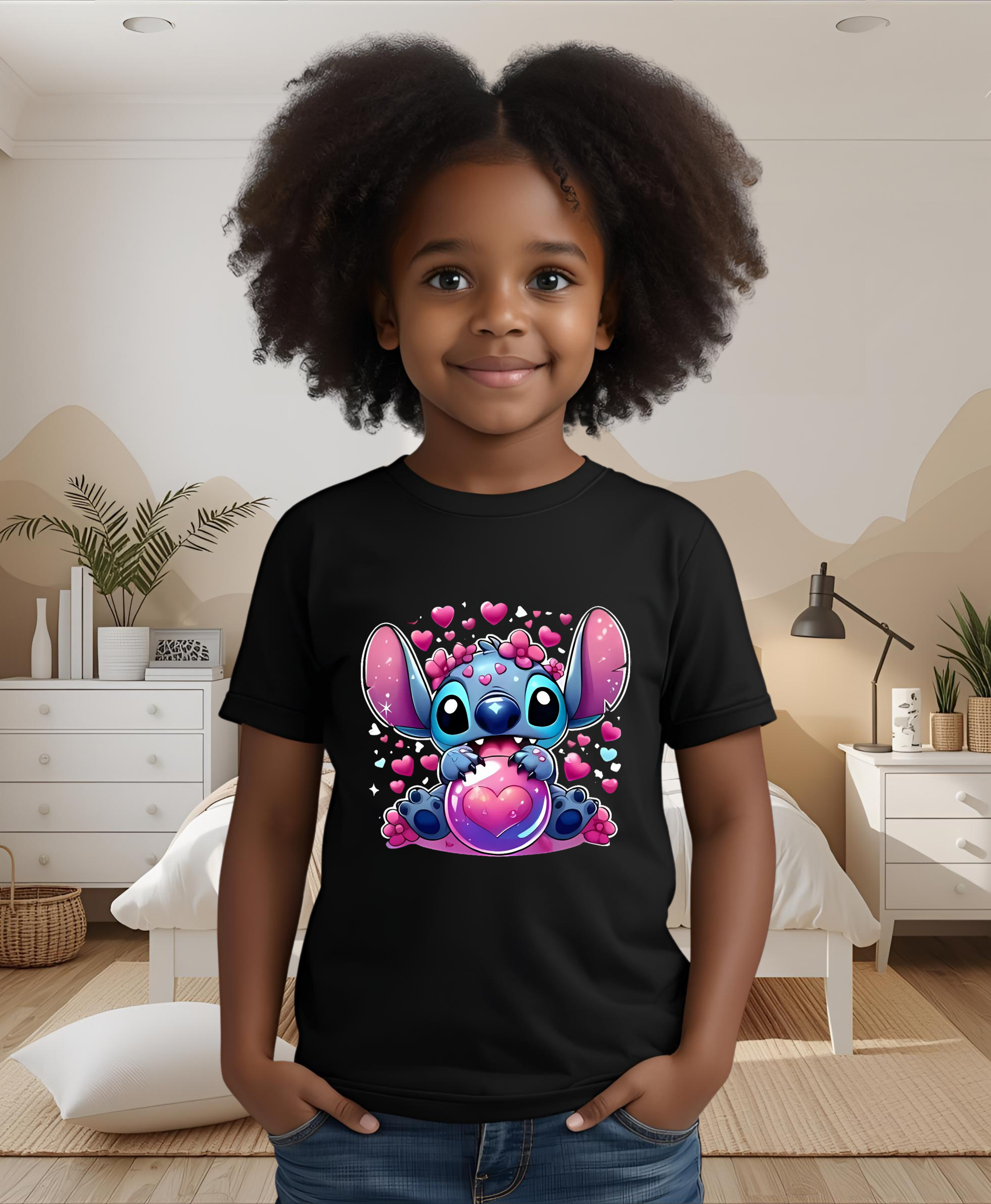 Essence (Stitch)Toddler Short Sleeve T-Shirts