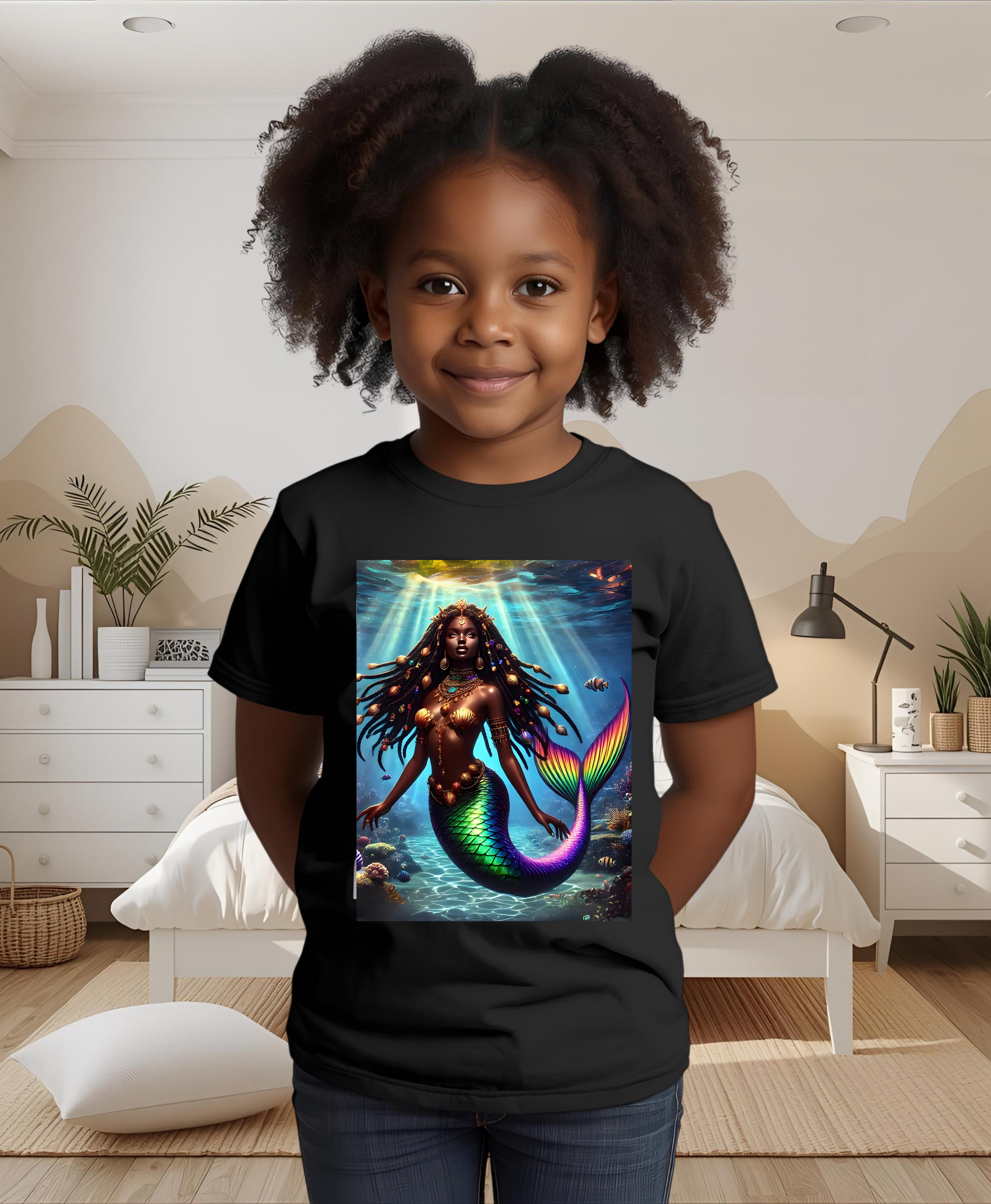 Essence (Mermaid 2) Toddler Short Sleeve T-Shirts