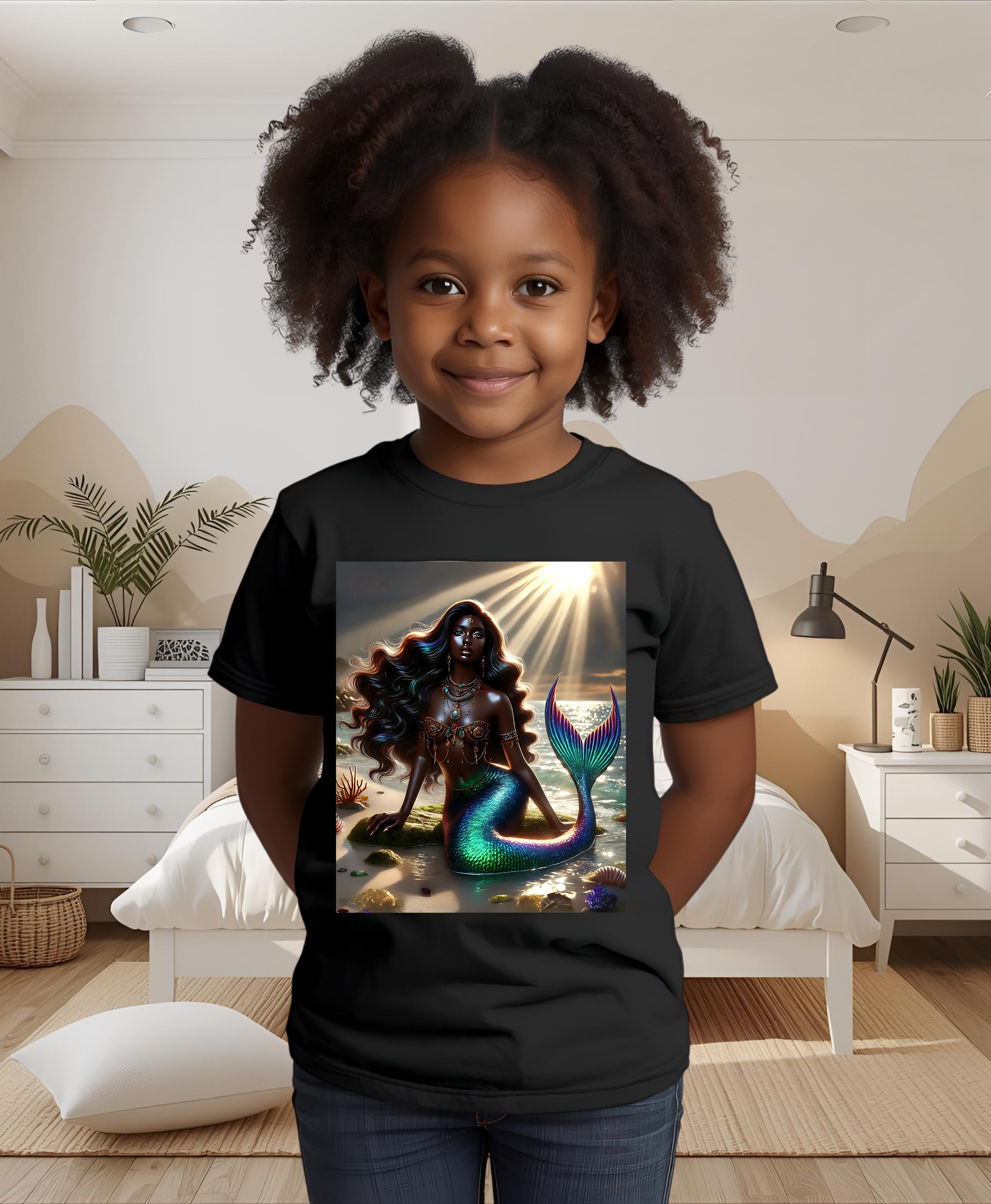 Essence (Mermaid) Toddler Short Sleeve T-Shirts