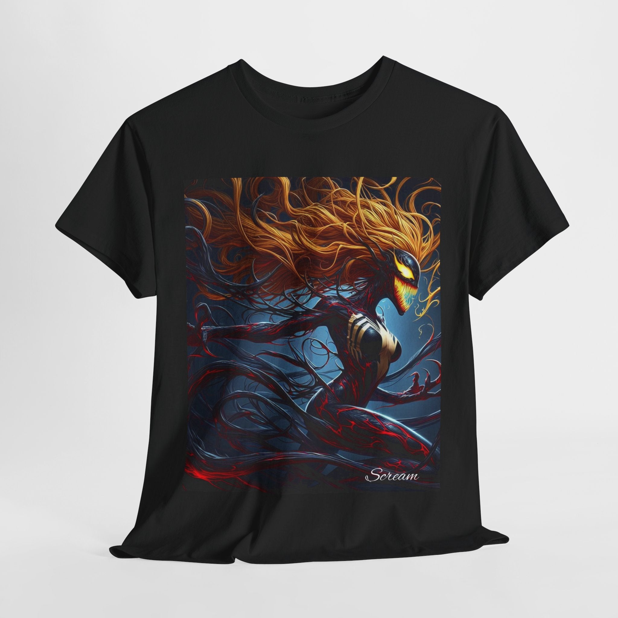 Scream (3) Unisex Tee - Wearable Super Hero Art, Unique Gift, Casual Ware, Birthday Present, Comic Book Apparel