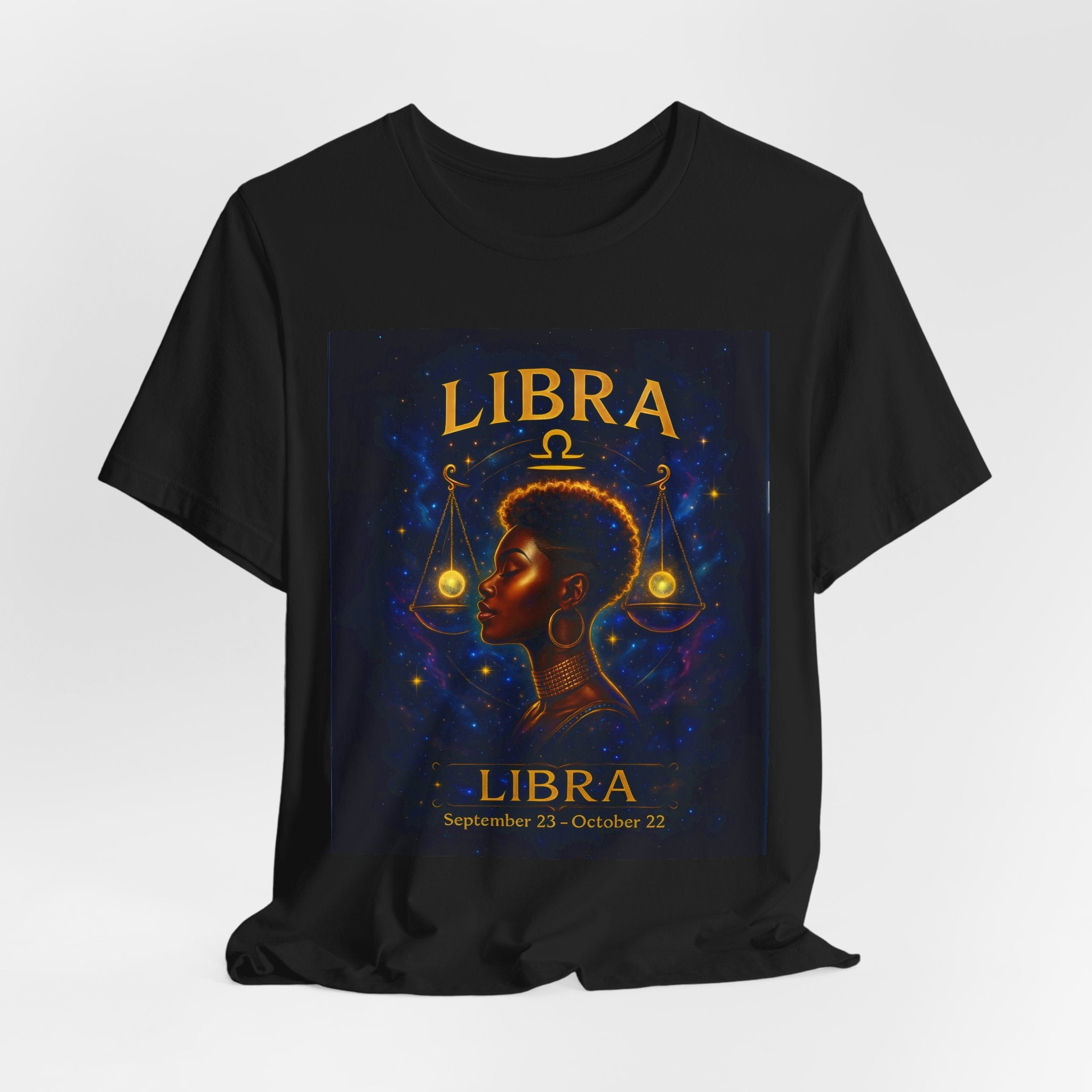 Essence Libra Zodiac T-Shirt - Astrology Short Sleeve Tee, Gift for Astrology Lovers, Horoscope Apparel, Stylish Libra Shirt, Libra Birthday Gift