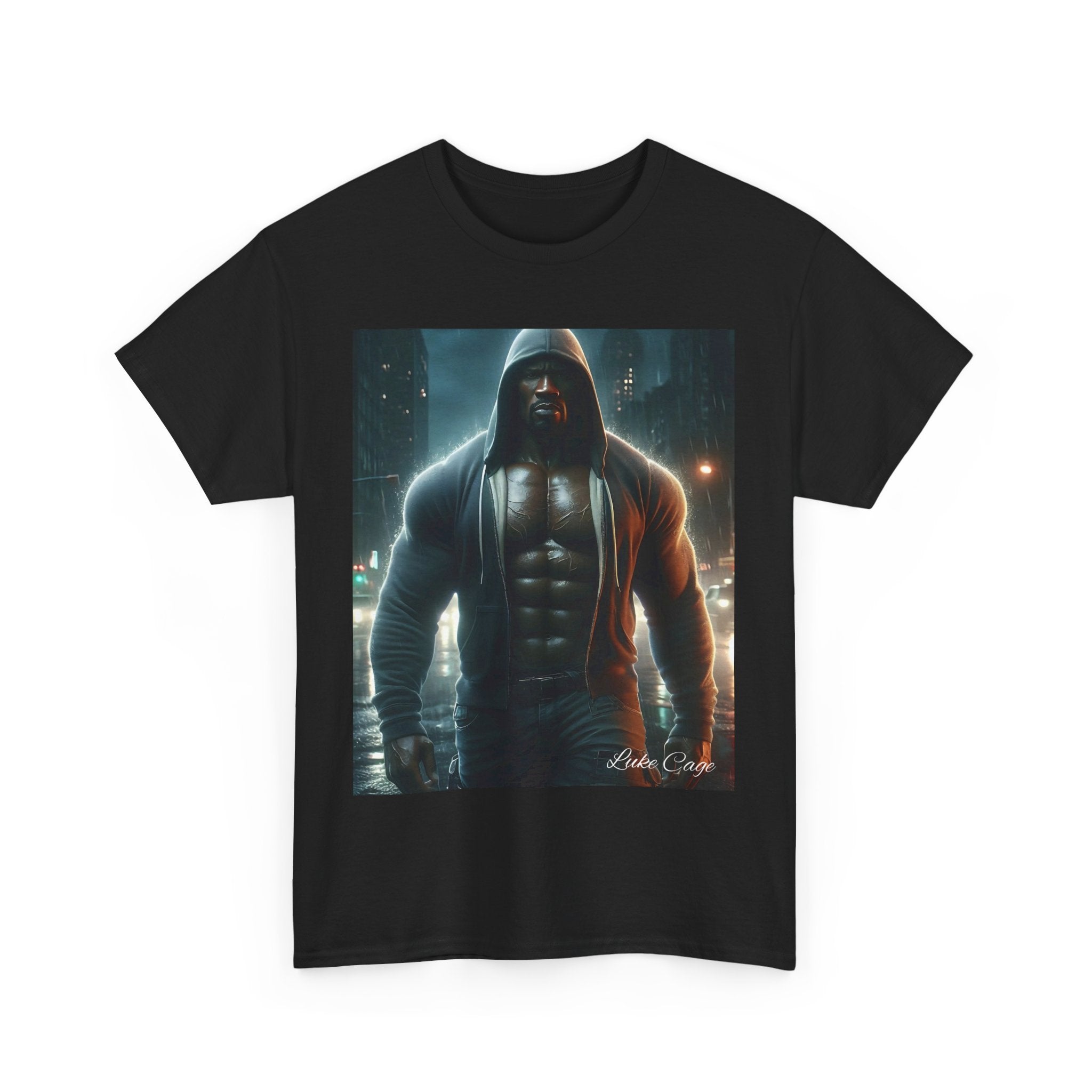 Luke Cage (3)Unisex Tee - Wearable Super Hero Art, Unique Gift, Casual Ware, Birthday Present, Comic Book Apparel