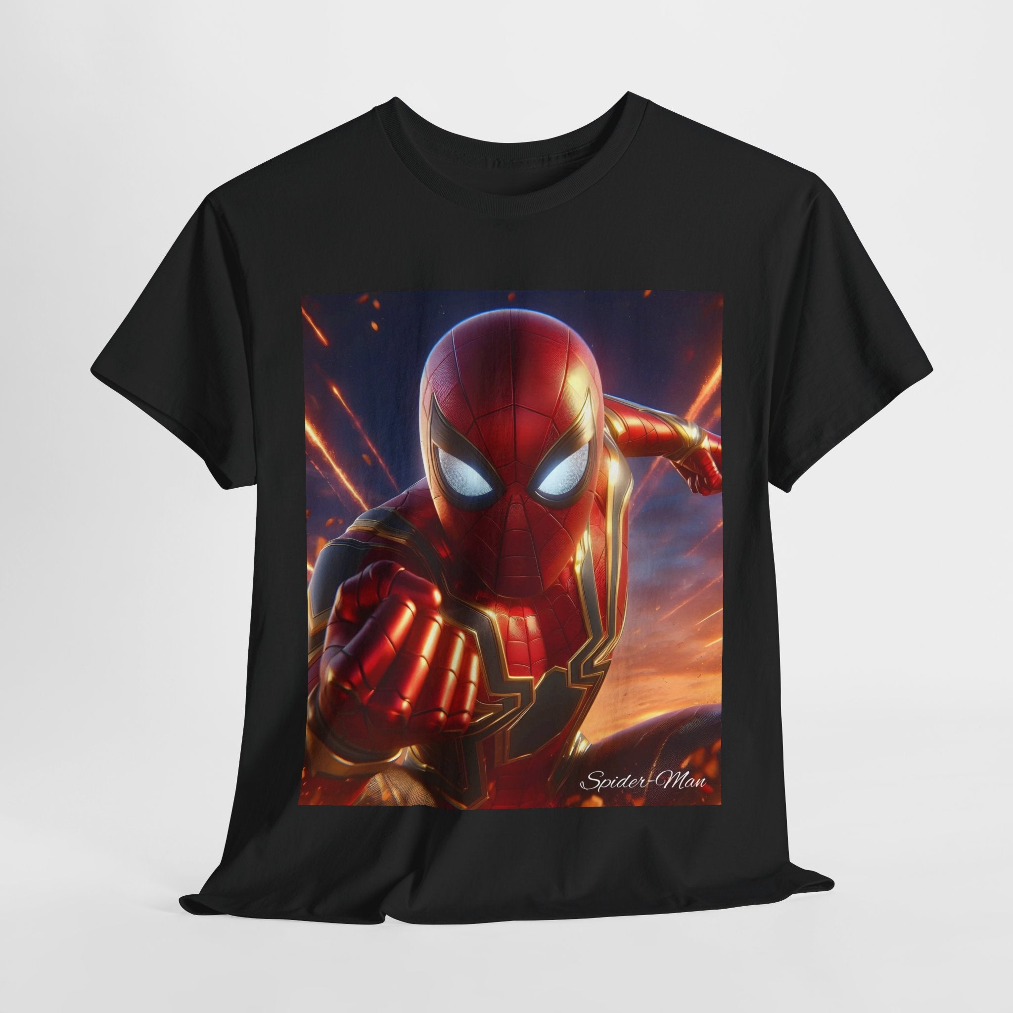 Spider-Man (2) Unisex Tee - Wearable Super Hero Art, Unique Gift, Casual Ware, Birthday Present, Comic Book Apparel