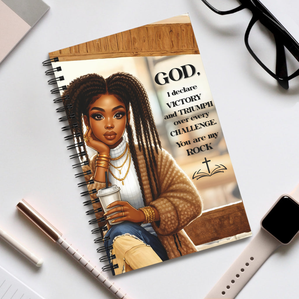 Essence of the Ancestors Inspirational Themed Spiral Journal