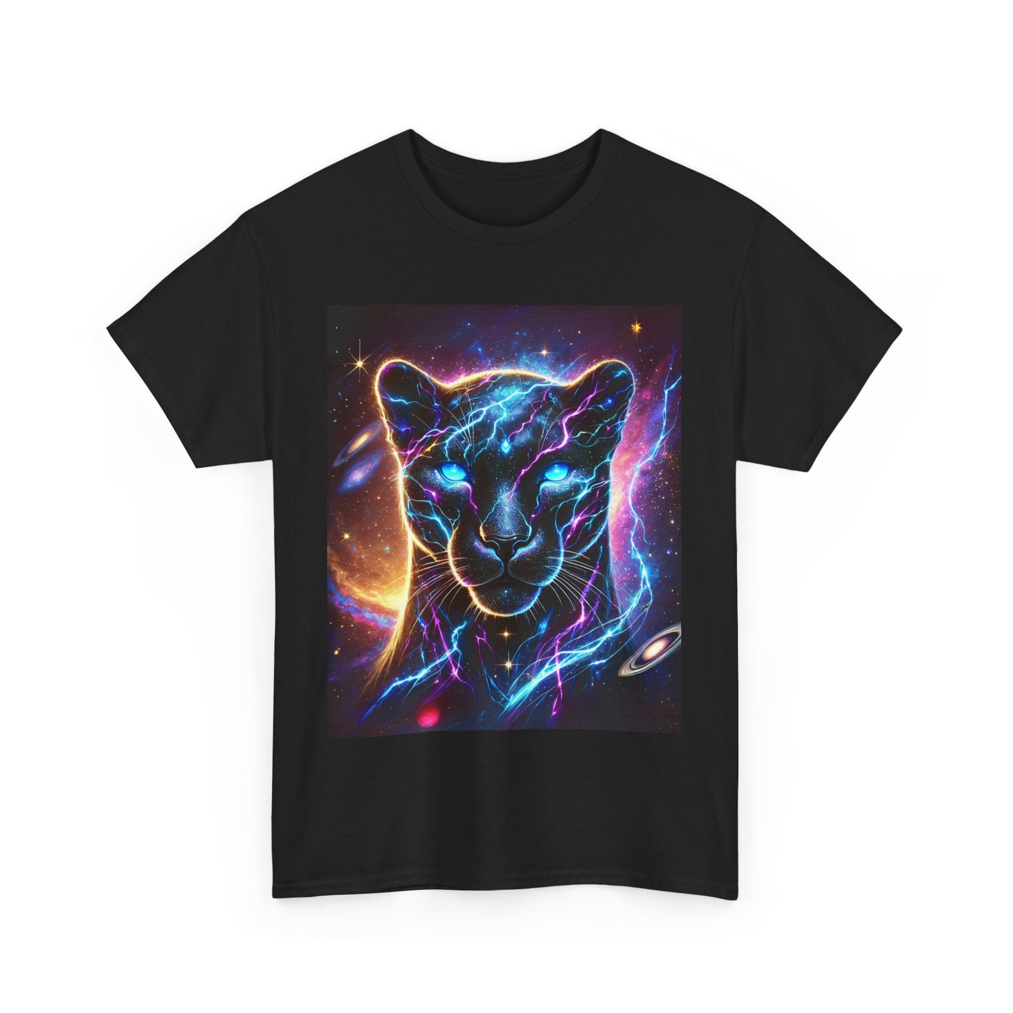 Halloween Nightmares (Cosmic Kitty) Unisex Tee - Wearable Art, Unique Gift, Casual Ware, Birthday Present, Halloween Apparel
