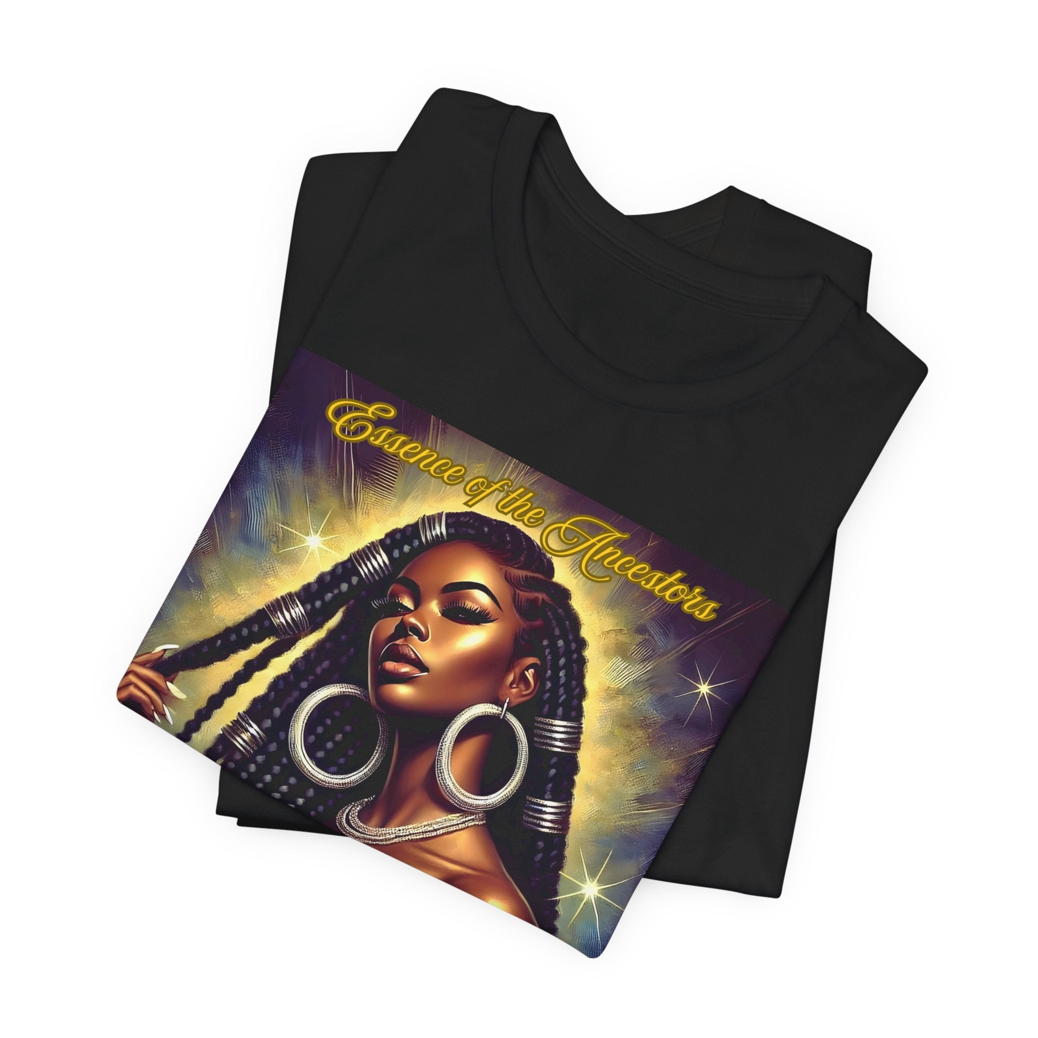 Essence of the Ancestors (Peace, Joy, and Abundance), Afrocentric Shirt, Gift for Her, Celebration of Heritage, Black History Month, Casual Wear