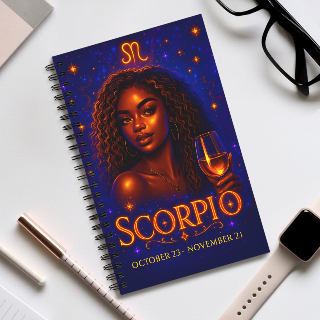 Essence of the Ancestors Zodiac Themed Spiral Journal