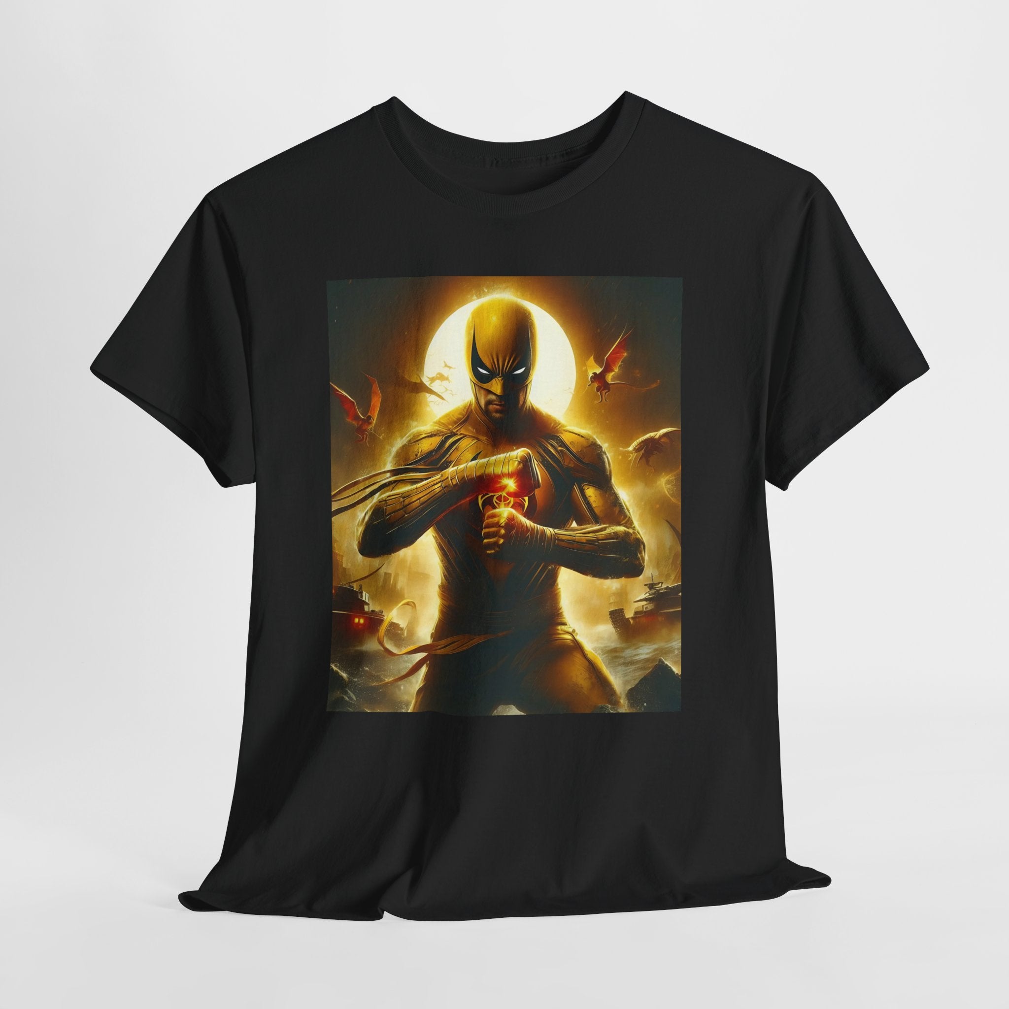 Iron Fist (2) Unisex Tee - Wearable Super Hero Art, Unique Gift, Casual Ware, Birthday Present, Comic Book Apparel