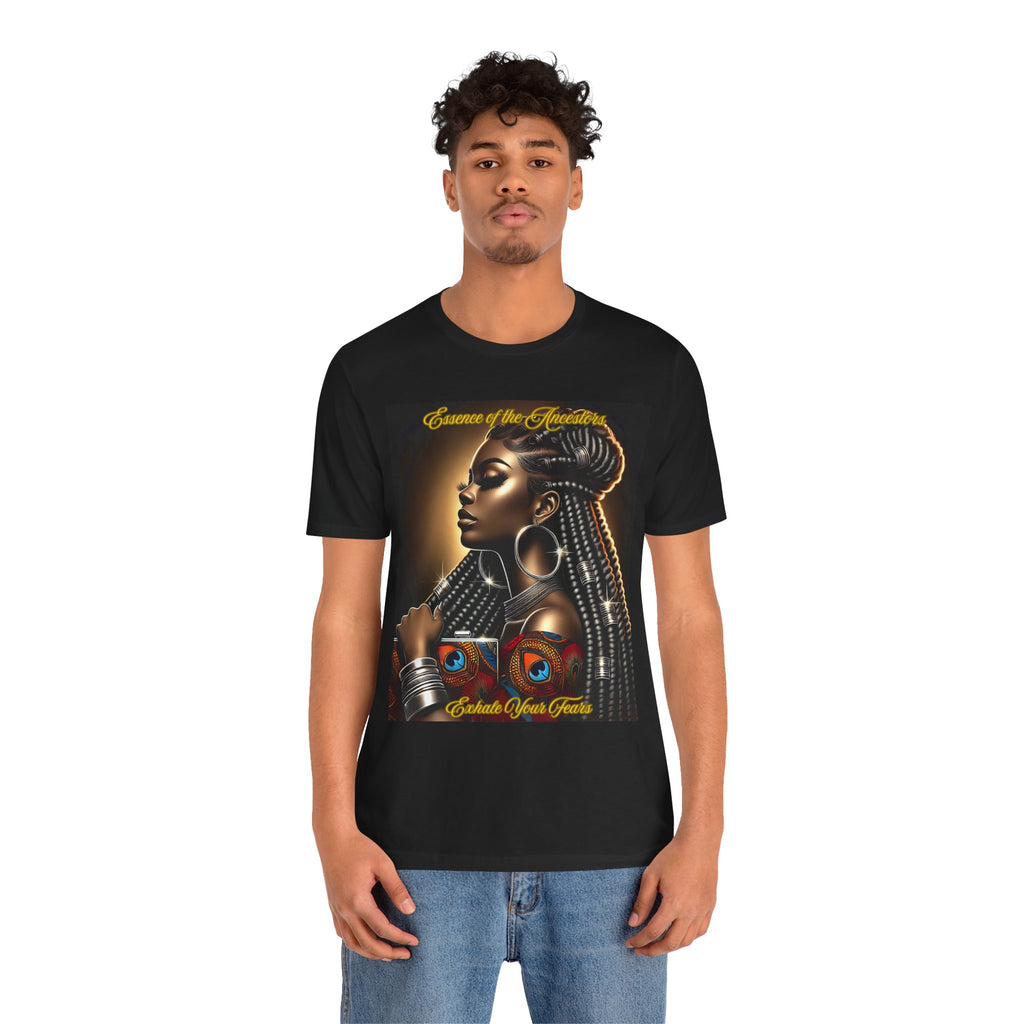Essence of the Ancestors (Exhale Your Fears) Tee - Inspirational Art, Equality Apparel, Audrey Goddess Shirt, Gift for Her, Empowerment Fashion