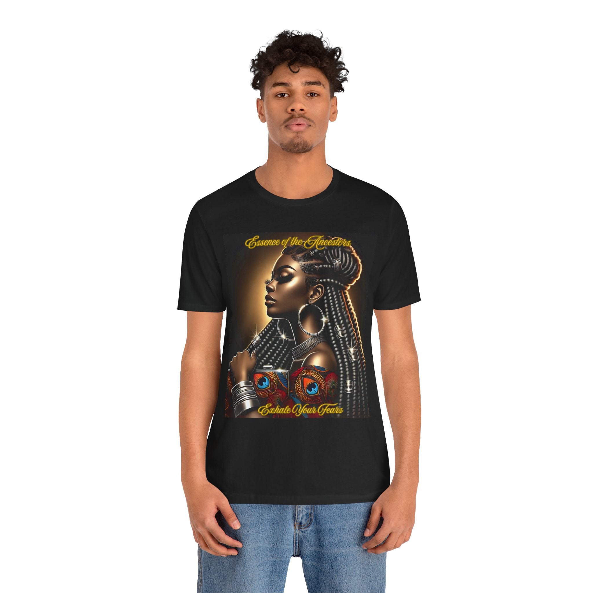 Essence of the Ancestors (Exhale Your Fears) Tee - Inspirational Art, Equality Apparel, Audrey Goddess Shirt, Gift for Her, Empowerment Fashion
