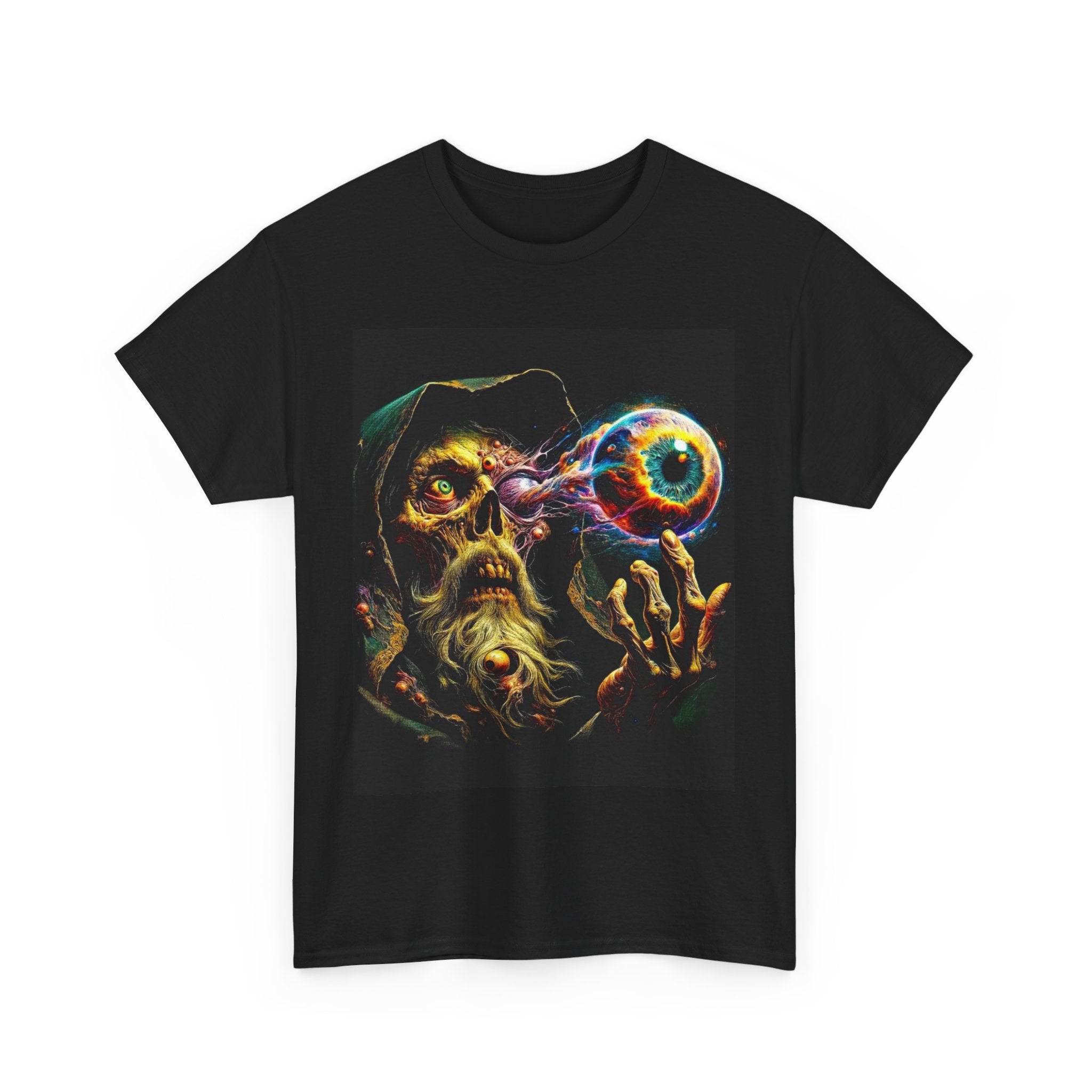 Demons & Majic Unisex Tee - Wearable Art, Unique Gift, Casual Ware, Birthday Present, Halloween Apparel