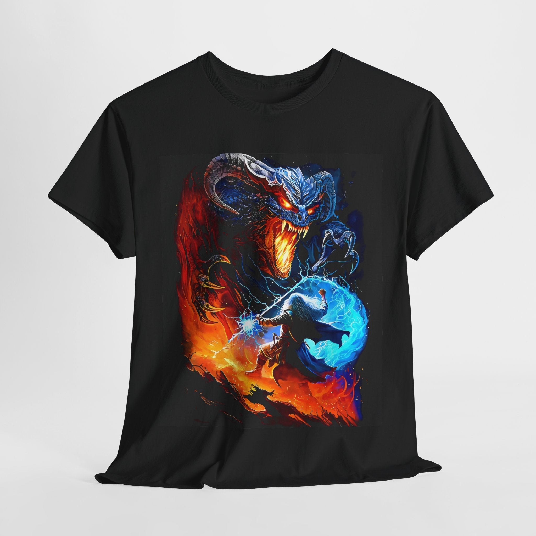 Demons & Majic Unisex Tee - Wearable Art, Unique Gift, Casual Ware, Birthday Present, Halloween Apparel