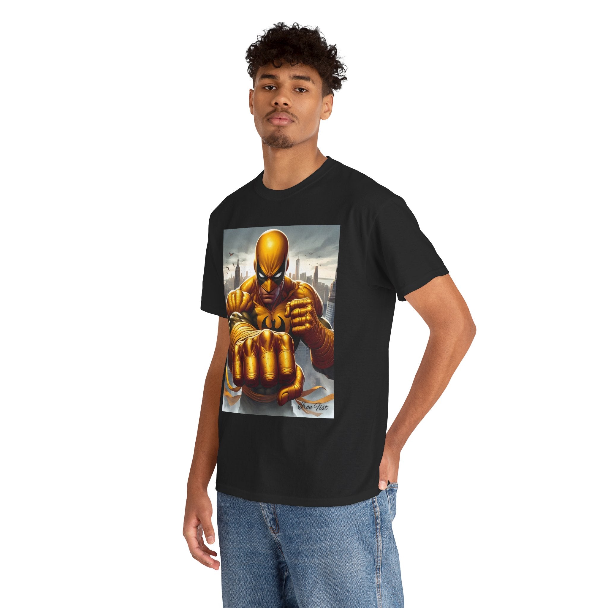 Iron Fist Unisex Tee - Wearable Super Hero Art, Unique Gift, Casual Ware, Birthday Present, Comic Book Apparel