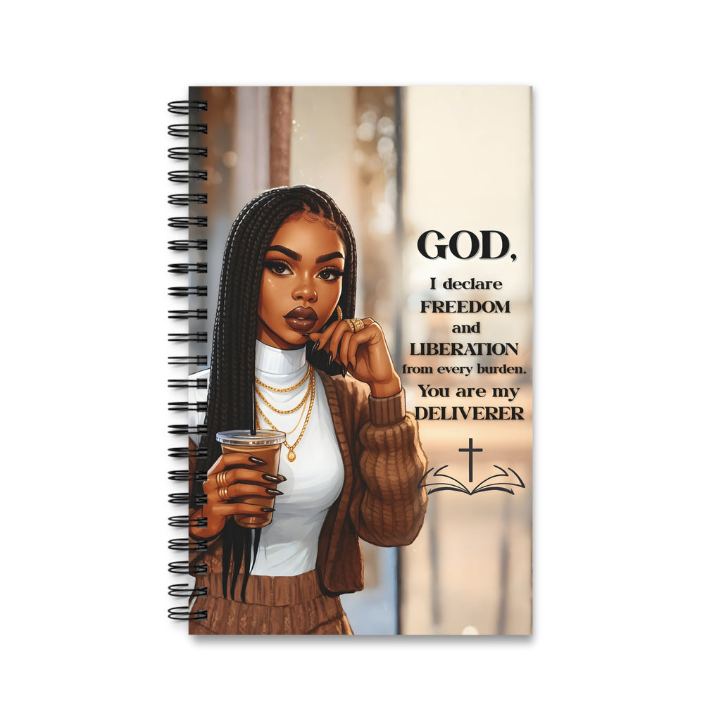 Essence of the Ancestors Inspirational Themed Spiral Journal