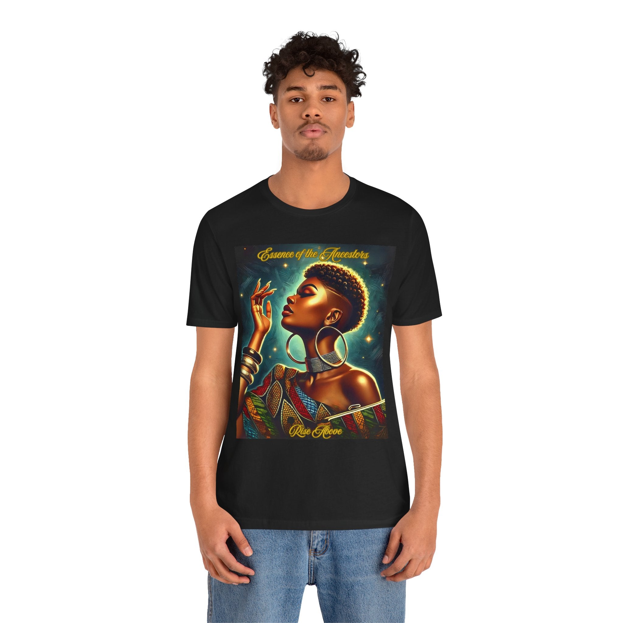 Essence of the Ancestors (Rise Above) - Afrocentric Fashion, Empowerment Shirt, Black History Month, Gifts for Her, Inspirational Wear