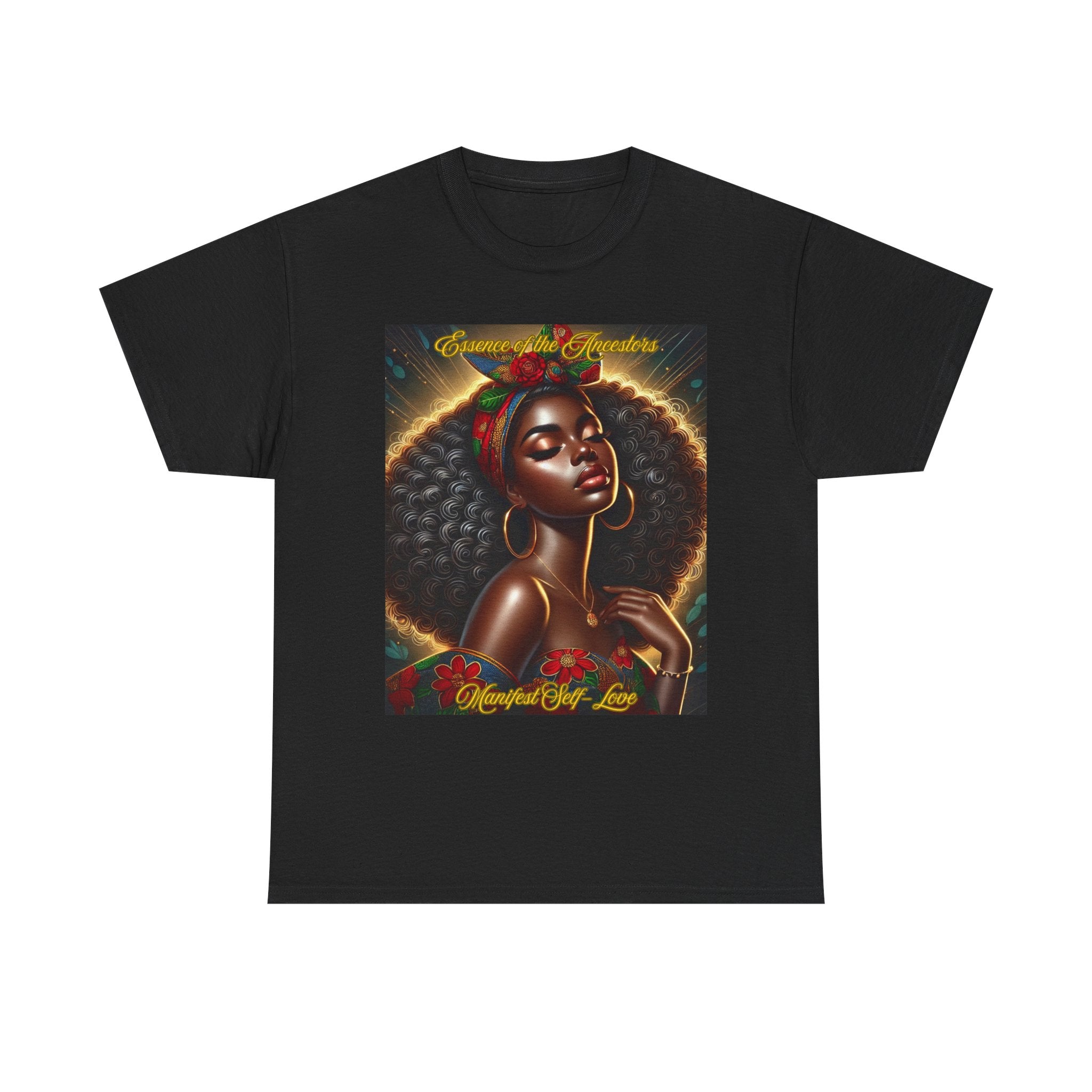 Essence of the Ancestors Unisex Tee - Wearable Afrocentric Art, Unique Gift, Casual Ware, Birthday Present, Celebration Apparel