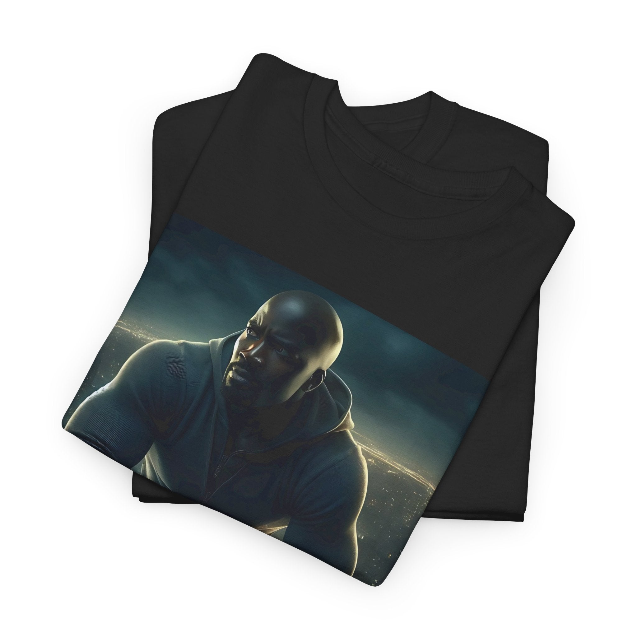 Luke Cage (2)Unisex Tee - Wearable Super Hero Art, Unique Gift, Casual Ware, Birthday Present, Comic Book Apparel