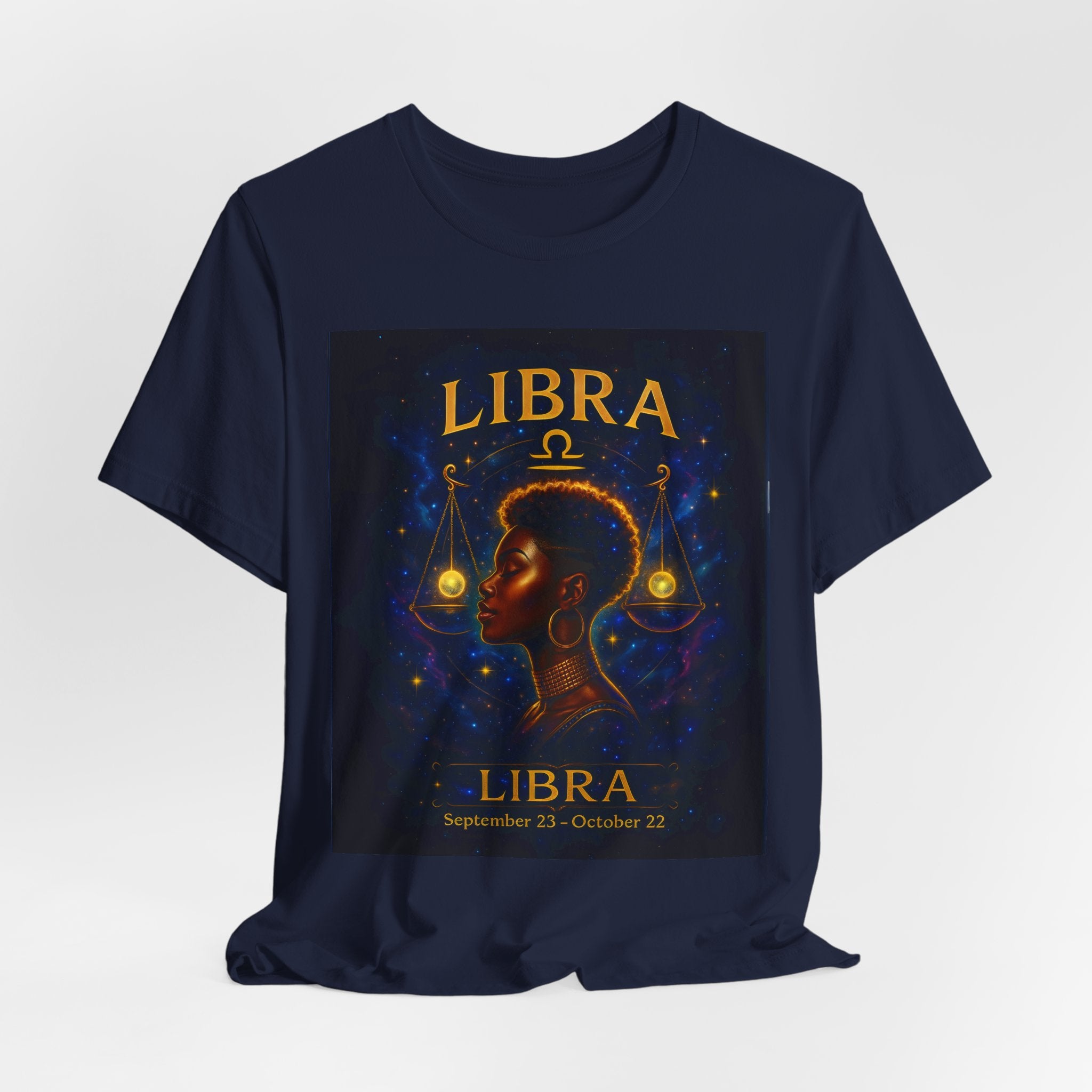 Essence Libra Zodiac T-Shirt - Astrology Short Sleeve Tee, Gift for Astrology Lovers, Horoscope Apparel, Stylish Libra Shirt, Libra Birthday Gift