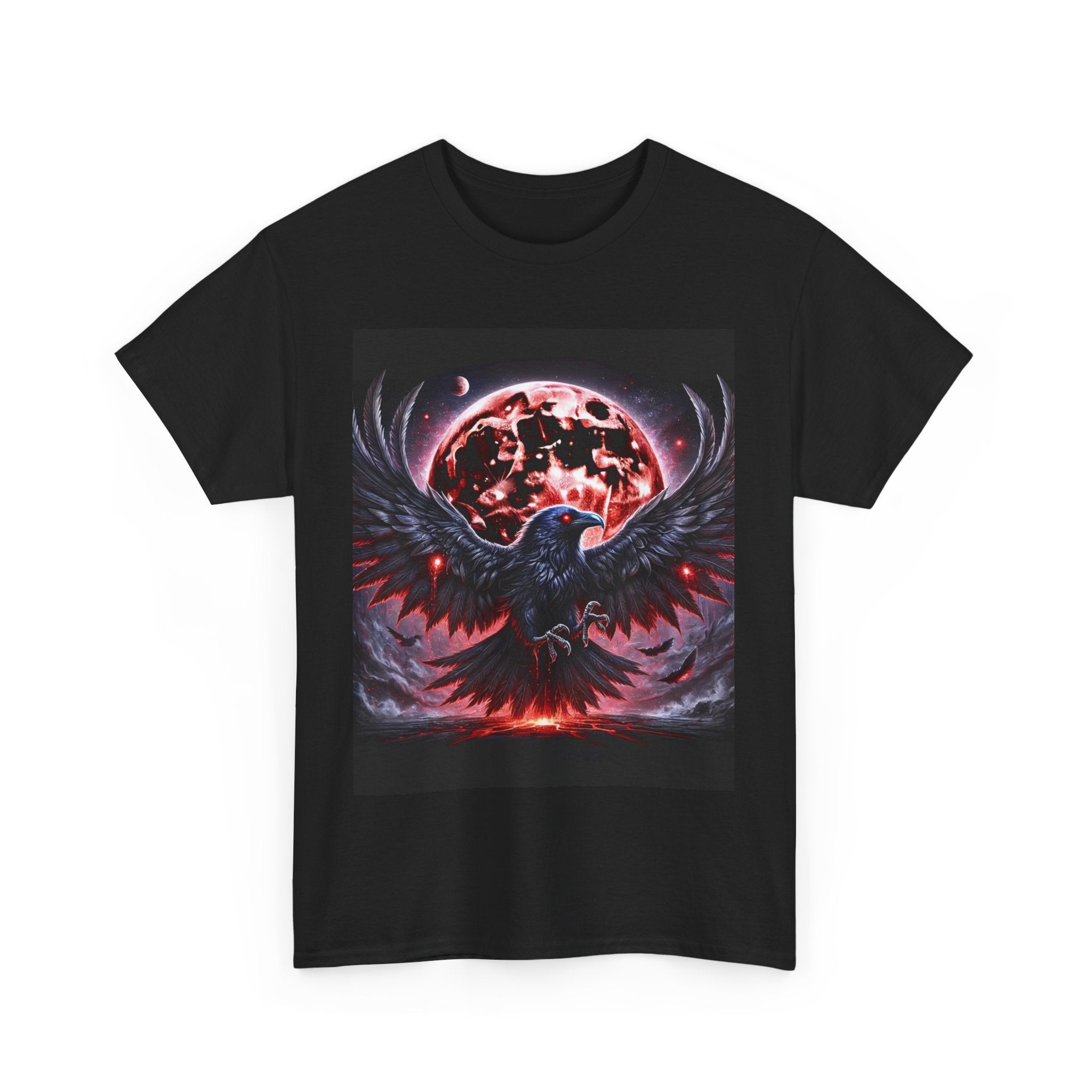 Halloween Nightmares (Blood Crow) Unisex Tee - Wearable Art, Unique Gift, Casual Ware, Birthday Present, Halloween Apparel
