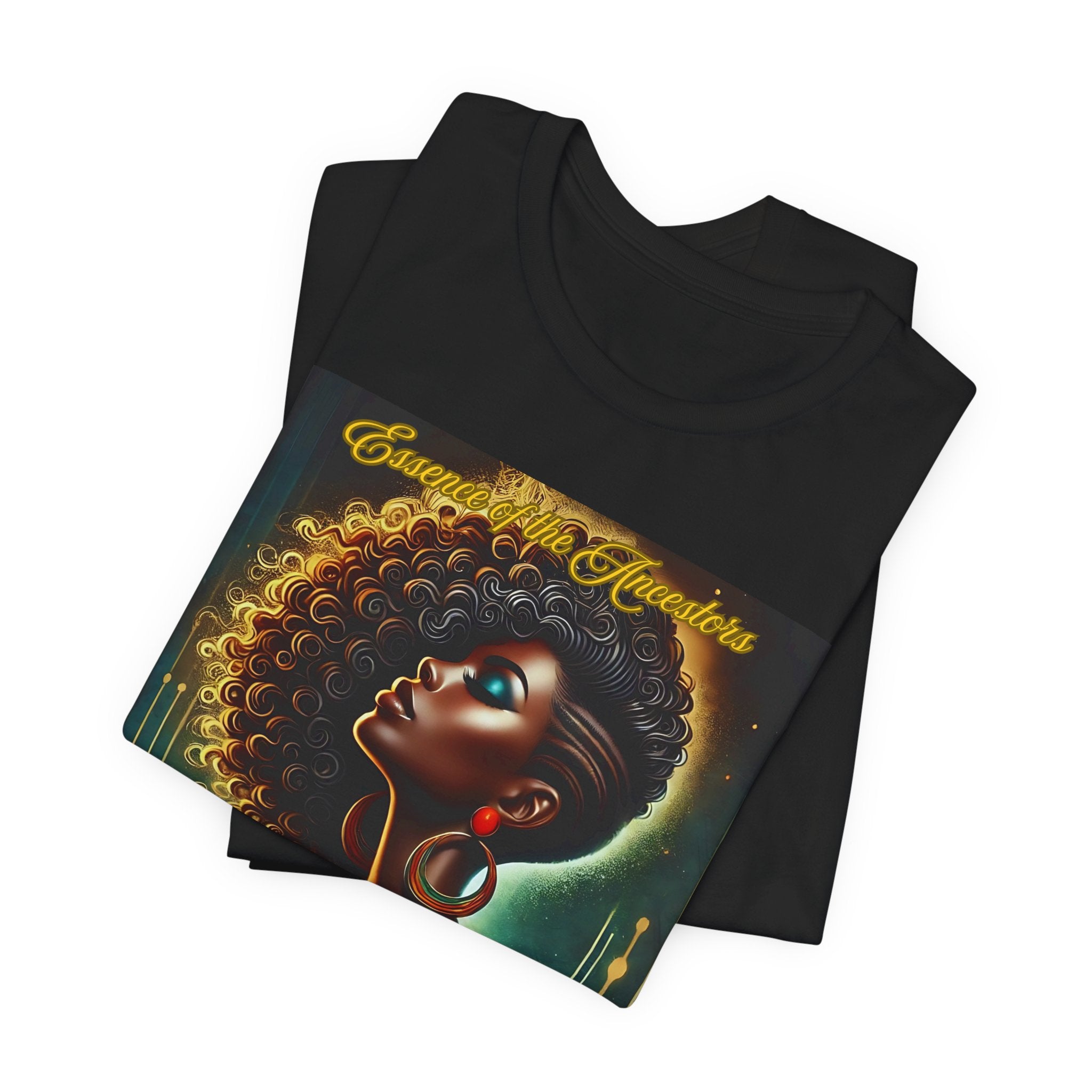 Essence of the Ancestors Prioritize Your Peace Inspired Tee, Celebrate Black Culture Shirt, Graphic T-Shirt, Unisex Jersey Tee, Unique Gift for Her
