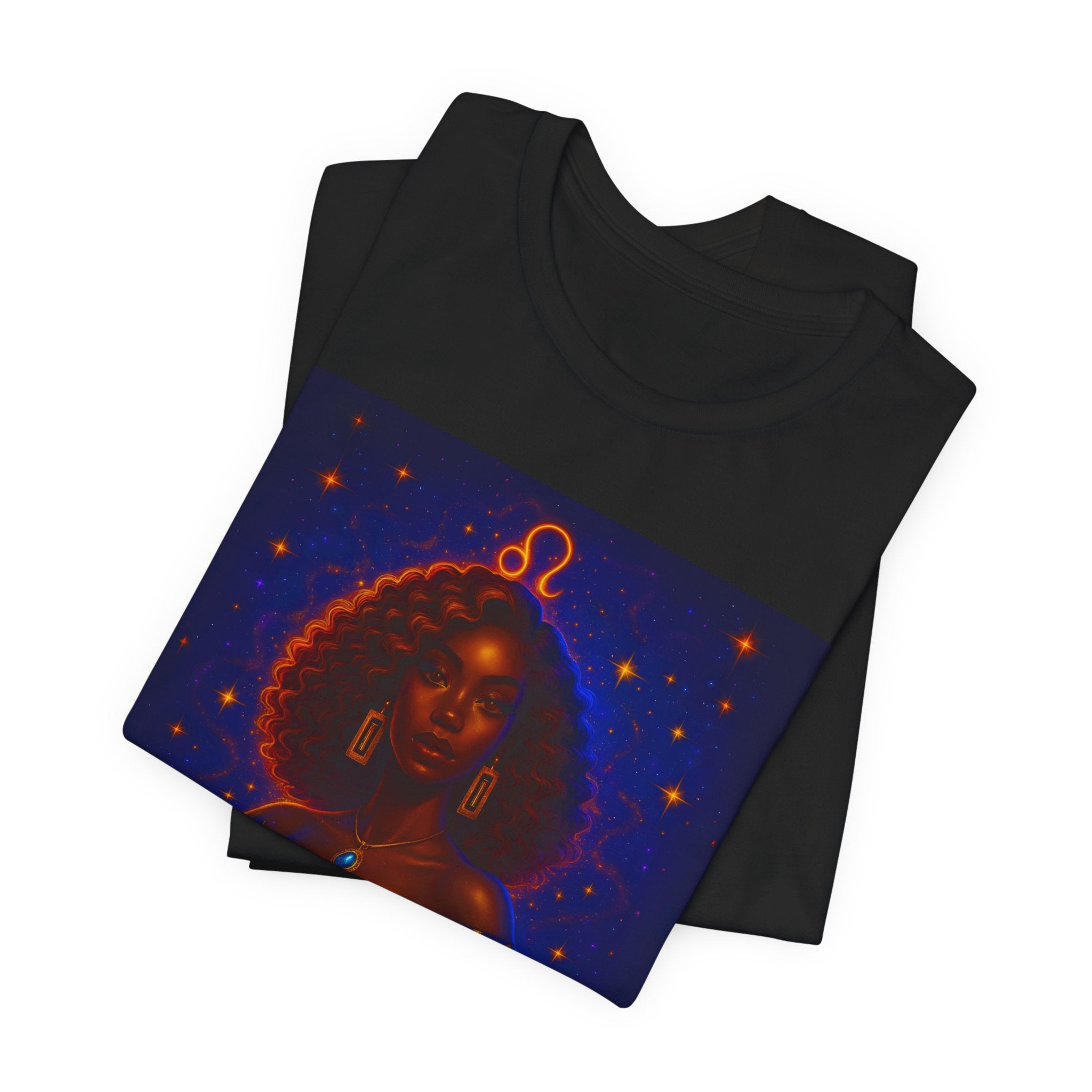 Essence Astrology Leo Tee, Zodiac Sign Shirt, Horoscope T-Shirt, Personalized Gift for Leo, Birthday Gift for Astrologers, Celestial Astrology Tee
