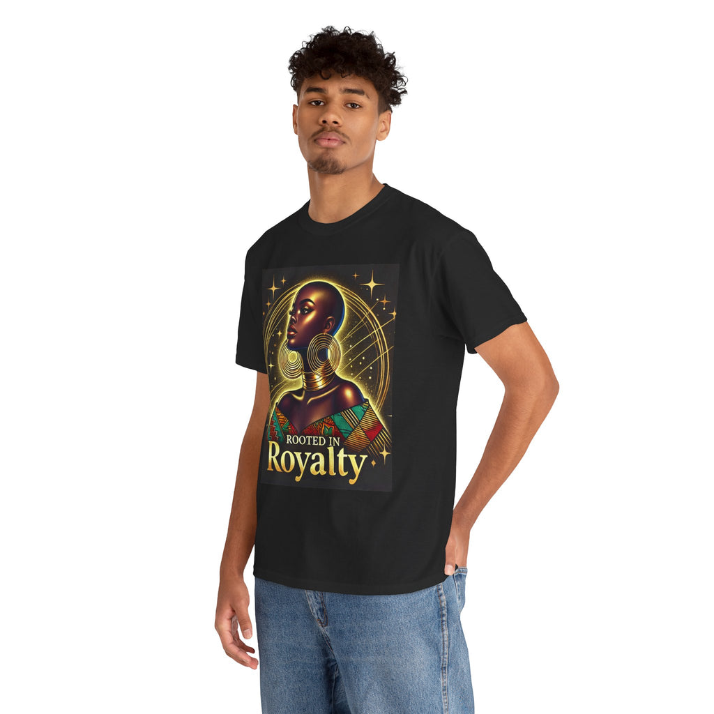 Essence of the Ancestors (Rooted In Royalty) Unisex Tee - Wearable Afrocentric Art, Unique Gift, Casual Ware, Birthday Present, Celebration Apparel