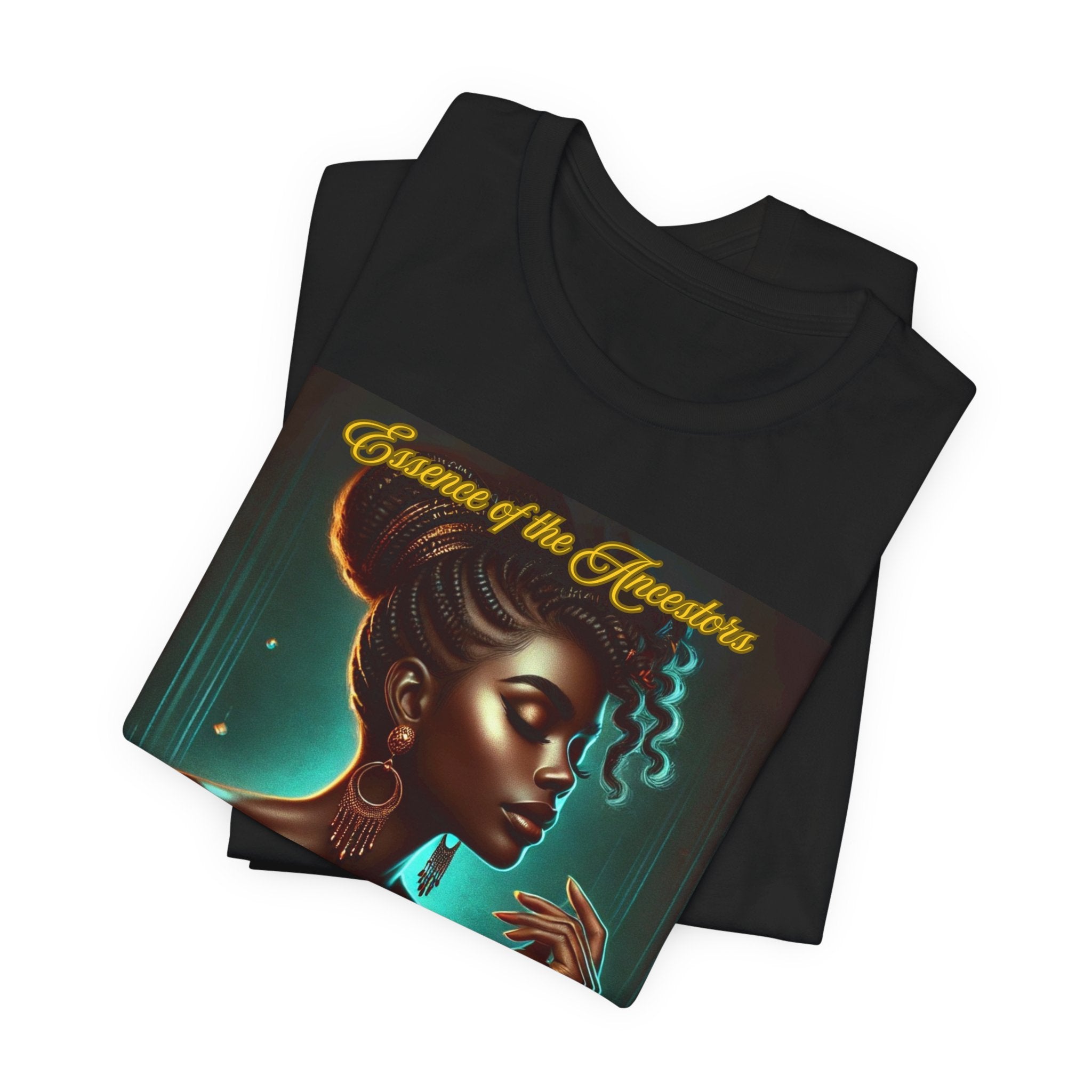 Essence of the Ancestors Prioritize Your Peace – Heritage, Art Lover's Gift, Unique Fashion Statement, Afrocentric Tee, Vintage Retro Style