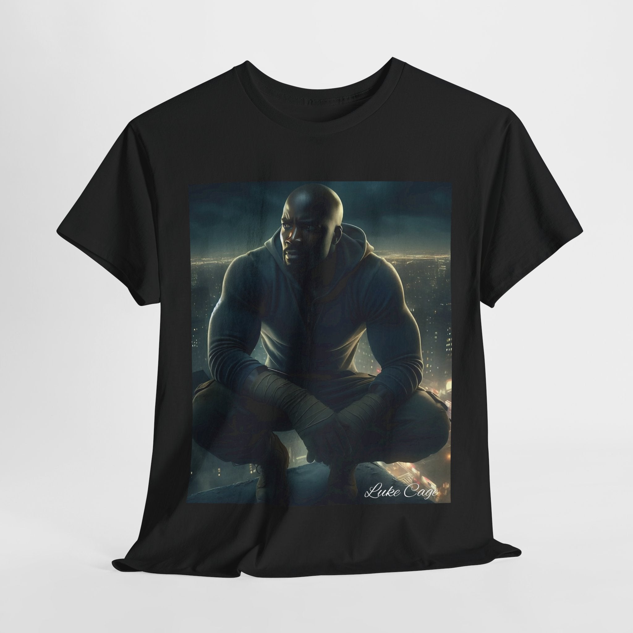 Luke Cage (2)Unisex Tee - Wearable Super Hero Art, Unique Gift, Casual Ware, Birthday Present, Comic Book Apparel