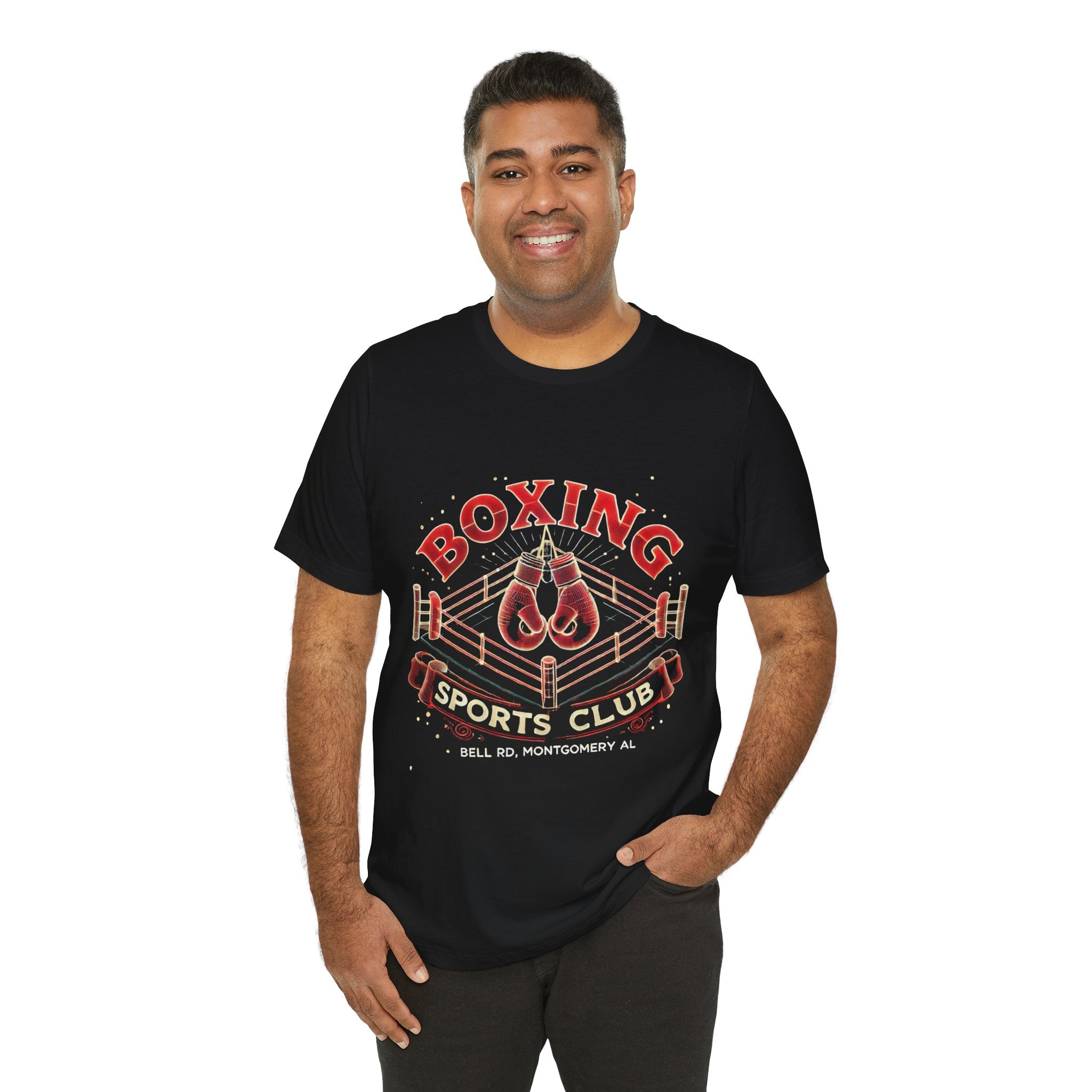 Essence Boxing Sports Club Tee - Unisex Jersey Short Sleeve, Perfect for Sports Fans, Boxing Lovers, Event Apparel, Gym Wear, Gift for Athletes