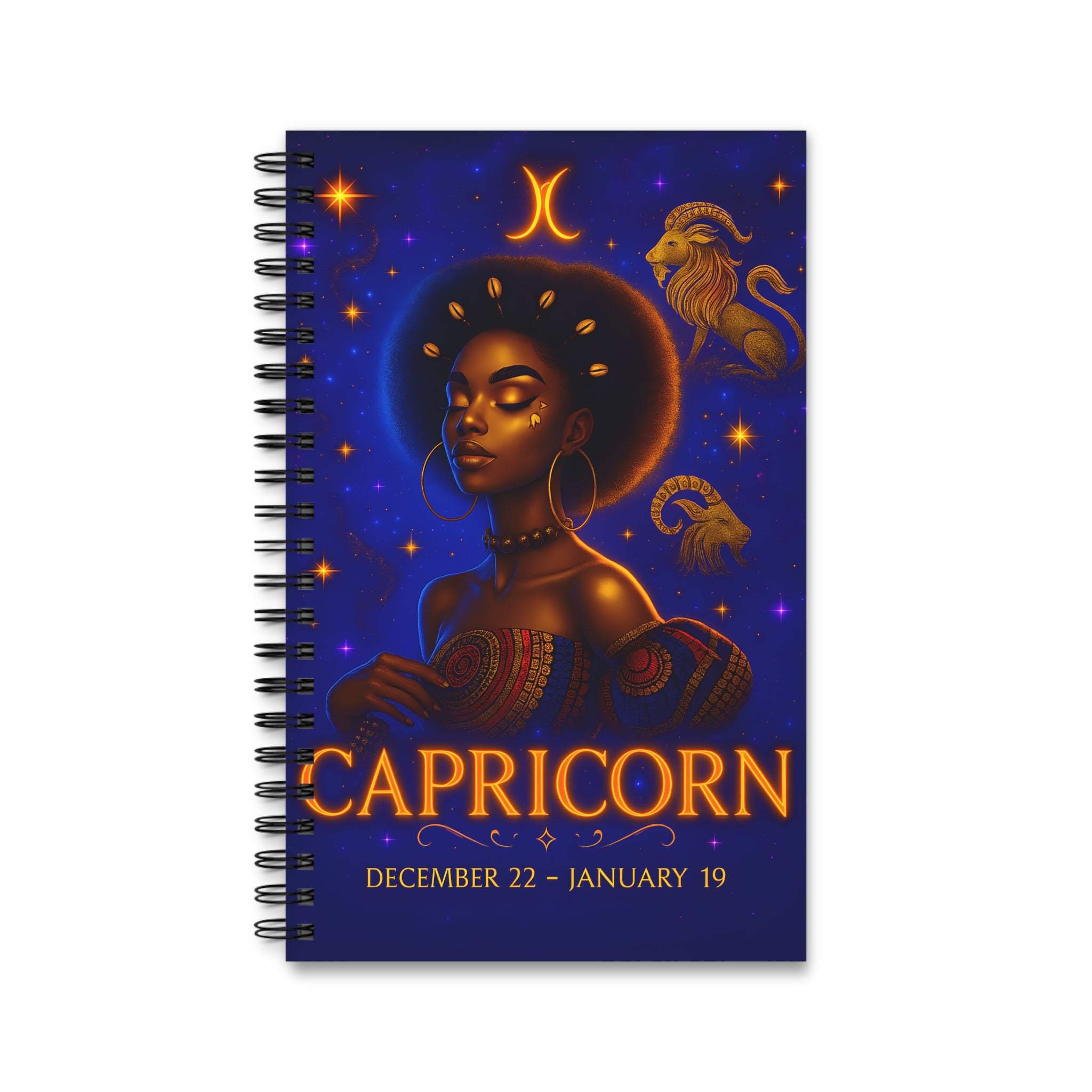 Essence of the Ancestors Zodiac Themed Spiral Journal