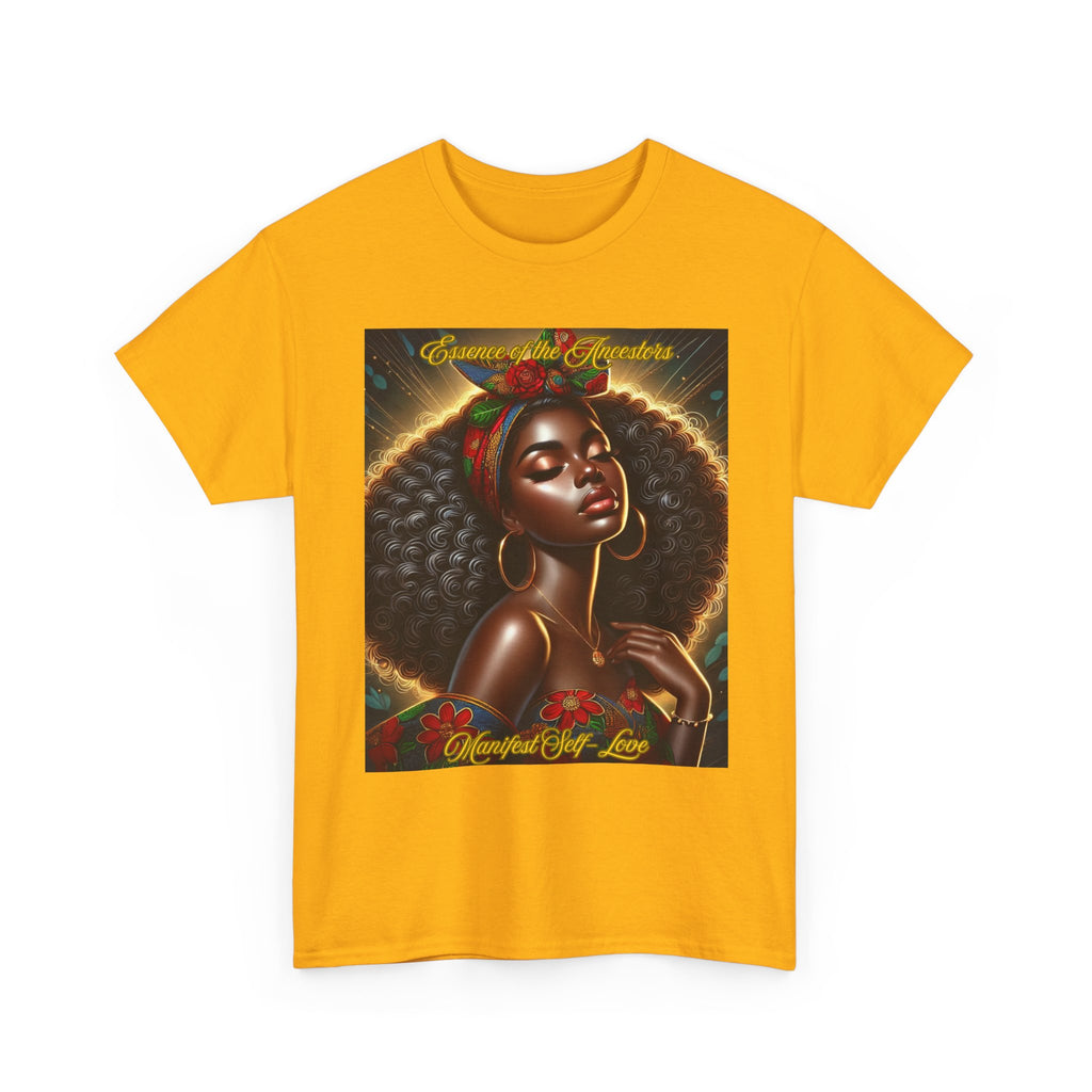 Essence of the Ancestors Unisex Tee - Wearable Afrocentric Art, Unique Gift, Casual Ware, Birthday Present, Celebration Apparel
