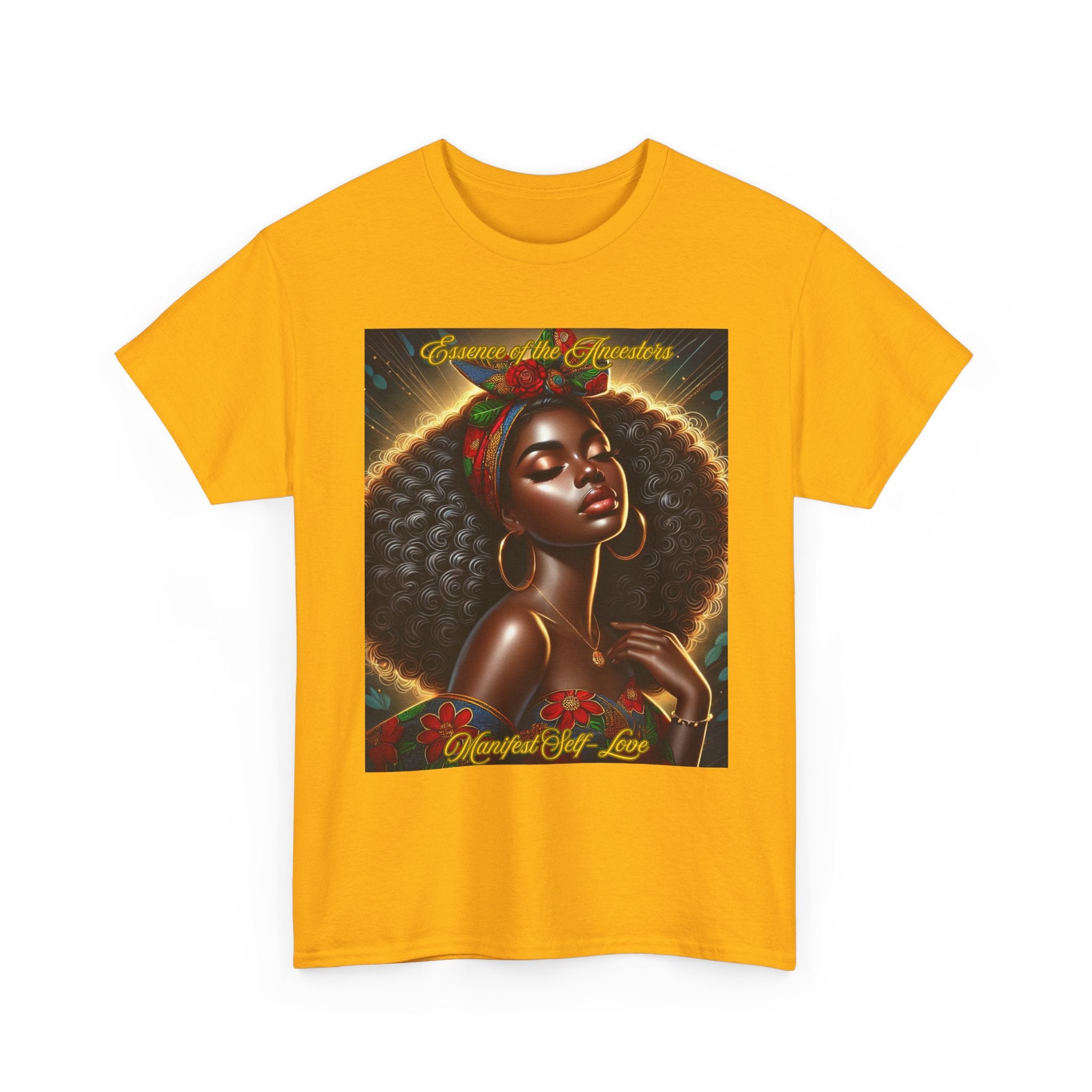 Essence of the Ancestors Unisex Tee - Wearable Afrocentric Art, Unique Gift, Casual Ware, Birthday Present, Celebration Apparel