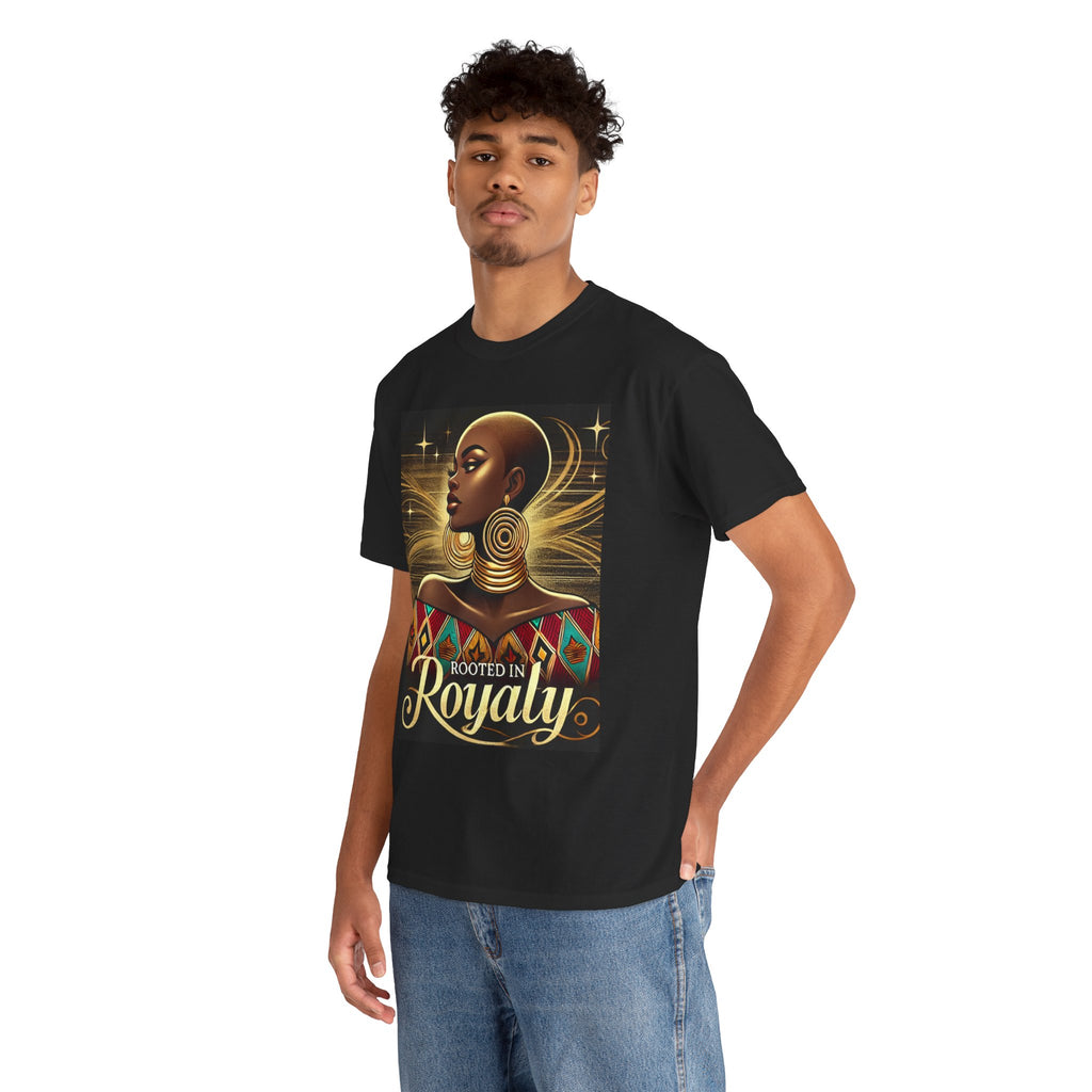 Essence of the Ancestors (Rooted In Royalty 2) Unisex Tee - Wearable Afrocentric Art, Unique Gift, Casual Ware, Birthday Present, Celebration Apparel