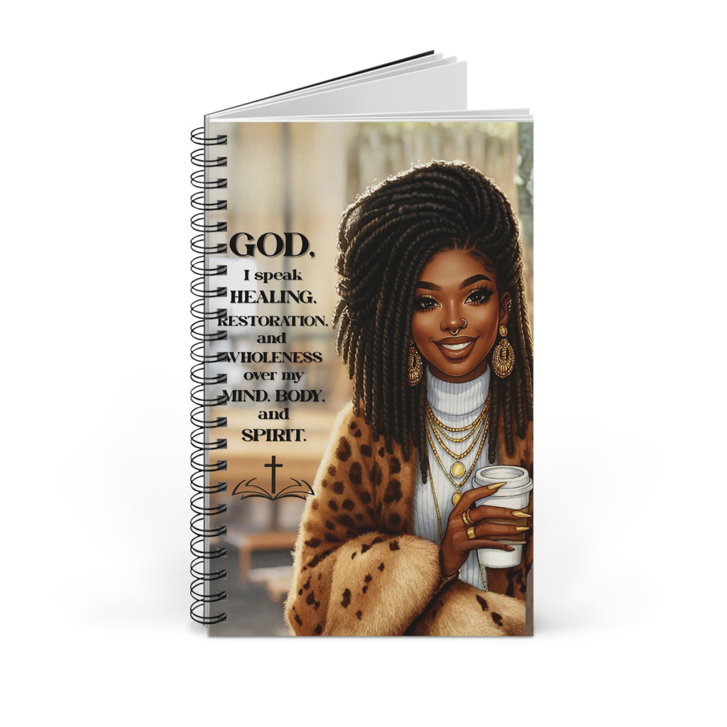 Essence of the Ancestors Inspirational Themed Spiral Journal