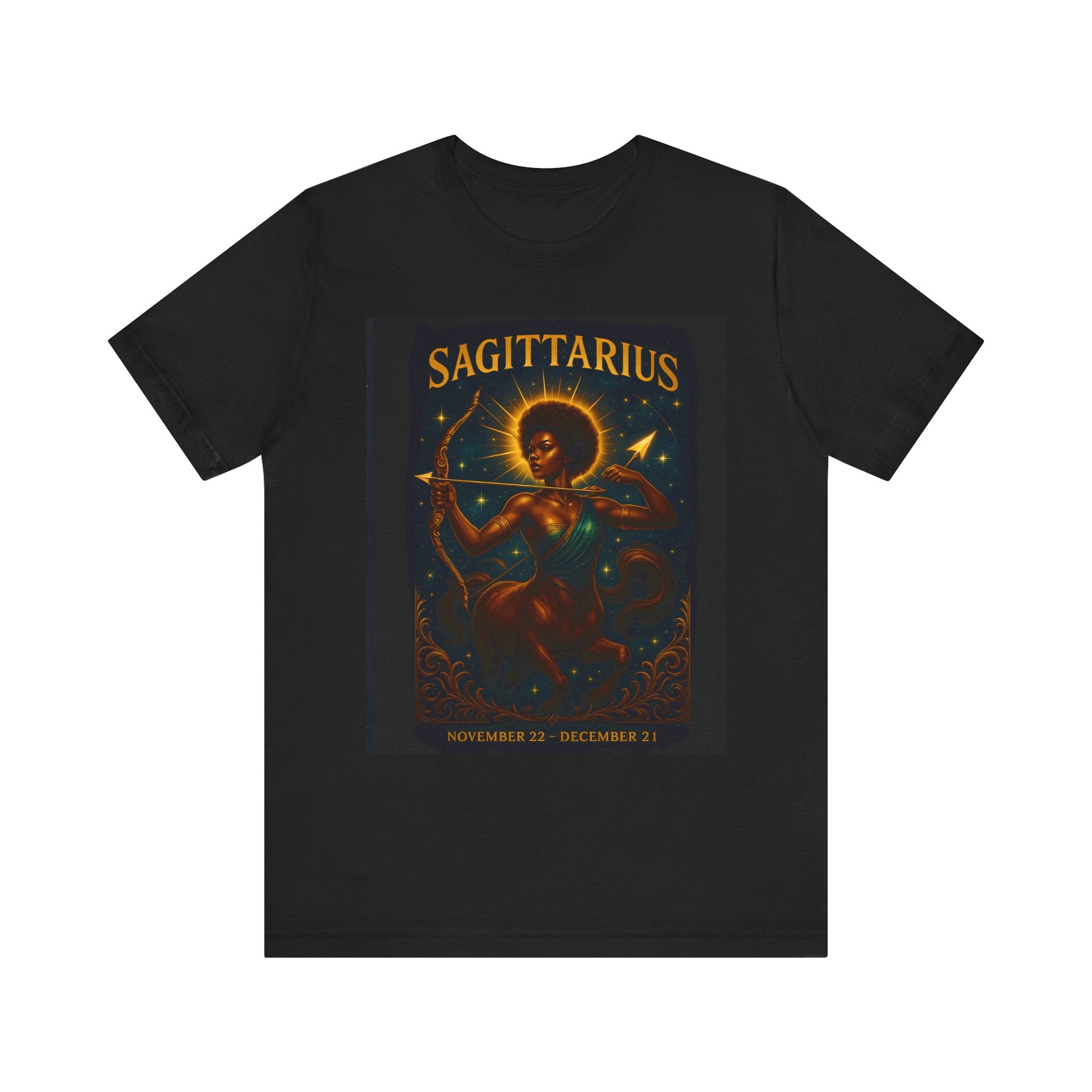 Essence Sagittarius Zodiac Unisex Tee, Astrology Shirt, Horoscope Gift, Birthday Present, Celestial Astrology Fashion