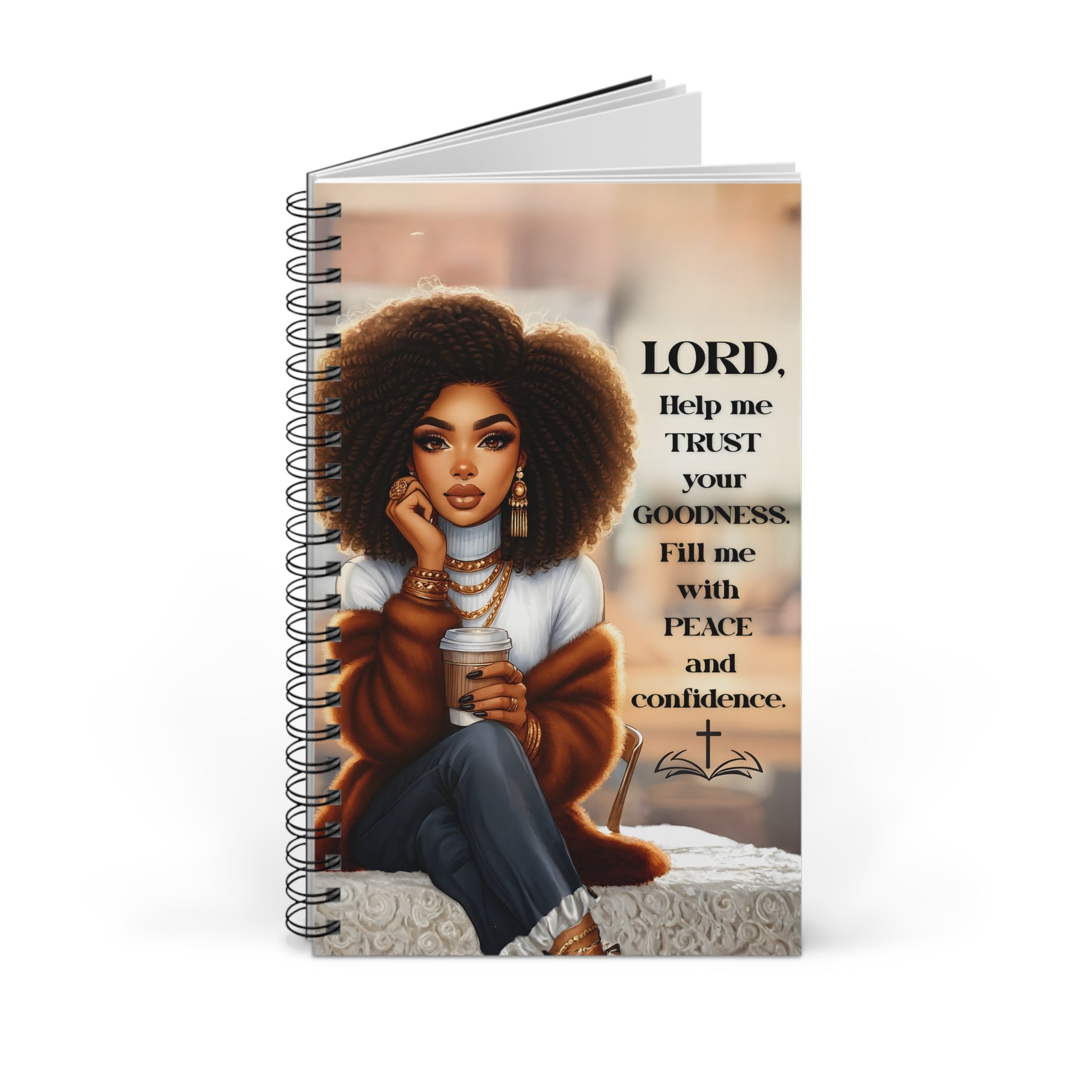 Essence of the Ancestors Inspirational Themed Spiral Journal